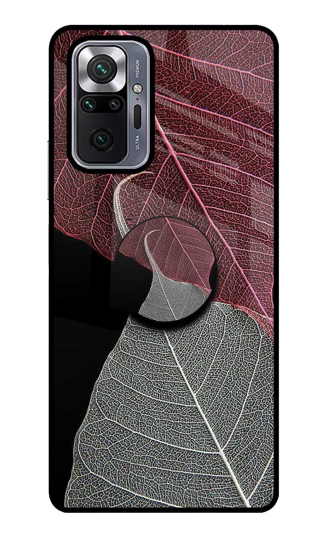 Leaf Pattern Redmi Note 10 Pro Max Glass Case - Leaf Pattern Redmi Note 10 Pro Max Glass Case Leaf Pattern Redmi Note 10 Pro Max Glass Case