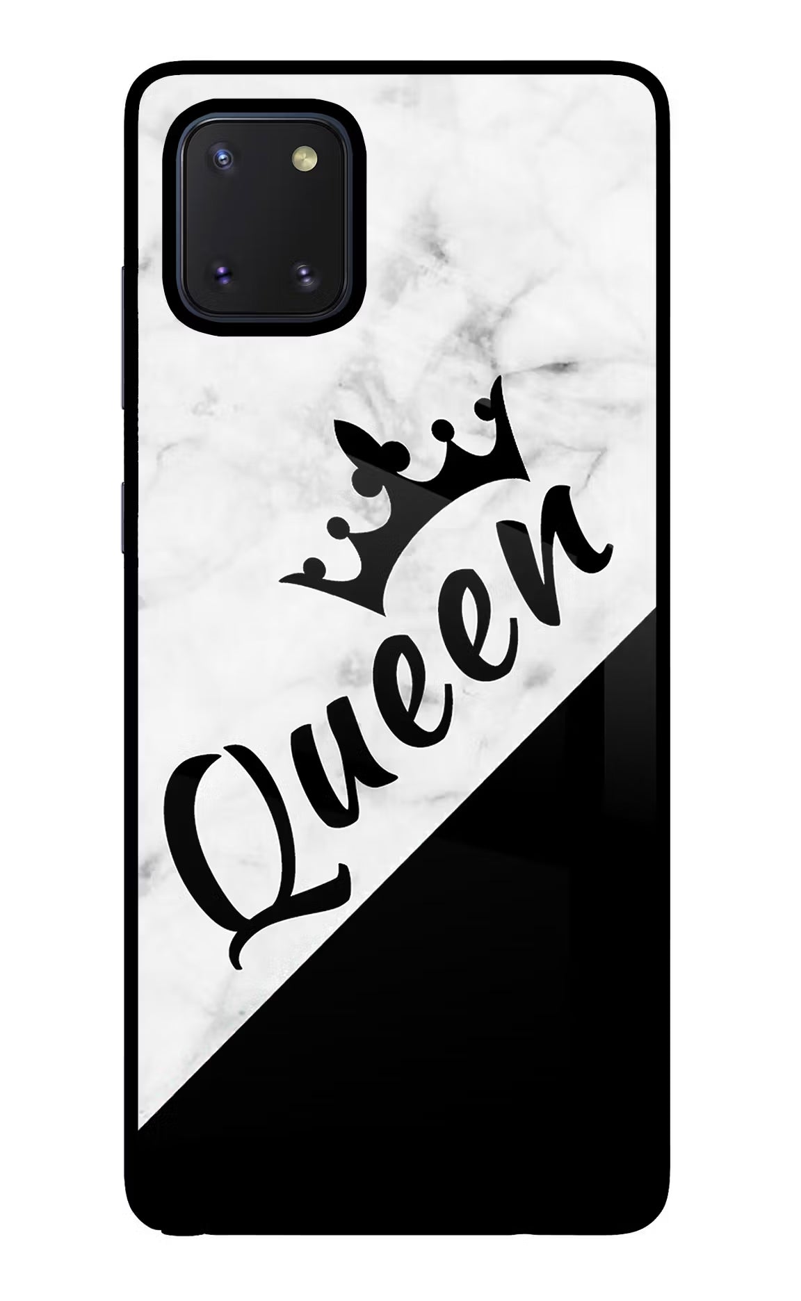 Queen Samsung Note 10 Lite Glass Case - Queen Samsung Note 10 Lite Glass Case Queen Samsung Note 10 Lite Glass Case