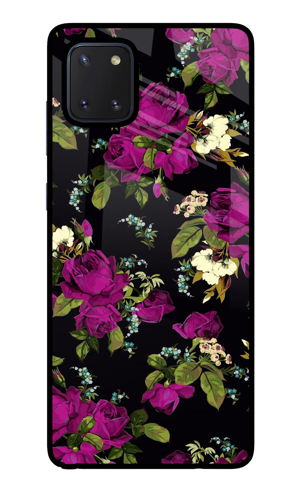 Flowers Samsung Note 10 Lite Glass Case - Flowers Samsung Note 10 Lite Glass Case Flowers Samsung Note 10 Lite Glass Case