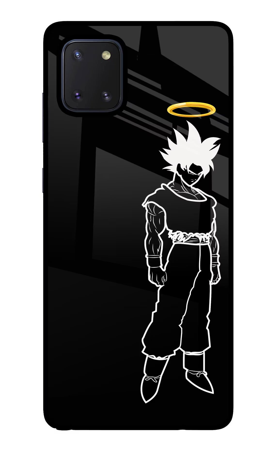 DBS Character Samsung Note 10 Lite Back Cover - DBS Character Samsung Note 10 Lite Glass Case Back Cover by Casekaro DBS Character Samsung Note 10 Lite Glass Case Back Cover by Casekaro