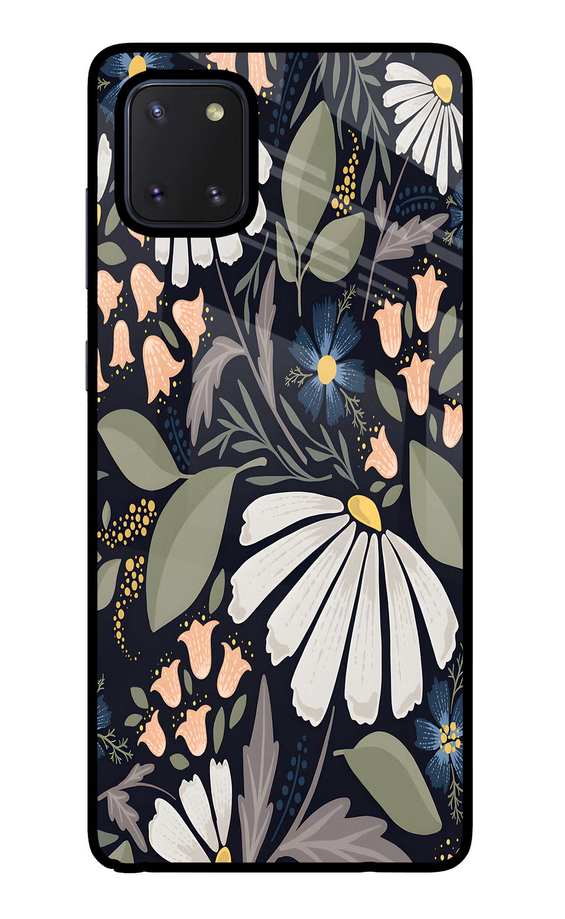Flowers Art Samsung Note 10 Lite Glass Case - Flowers Art Samsung Note 10 Lite Glass Case Flowers Art Samsung Note 10 Lite Glass Case
