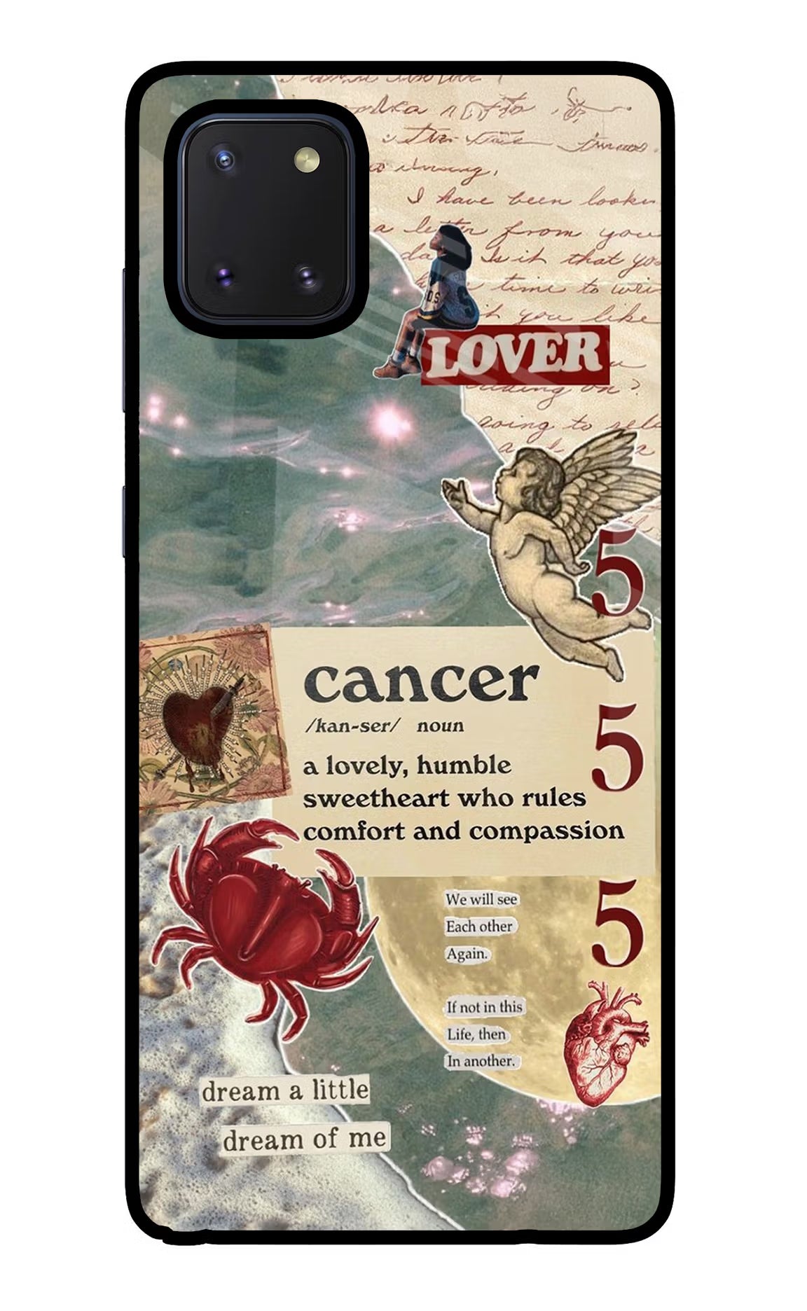 Cancer Zodiac Samsung Note 10 Lite Glass Case - Cancer Zodiac Samsung Note 10 Lite Glass Case Cancer Zodiac Samsung Note 10 Lite Glass Case