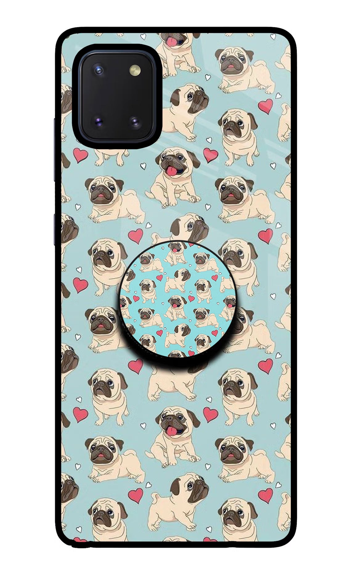 Pug Dog Samsung Note 10 Lite Pop Case - Pug Dog Samsung Note 10 Lite Pop Case by Casekaro Pug Dog Samsung Note 10 Lite Pop Case by Casekaro