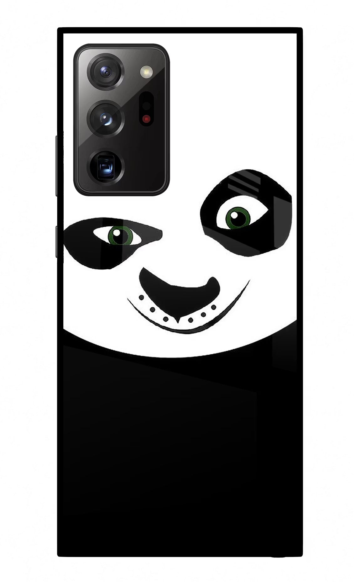 Panda Samsung Note 20 Ultra Back Cover - Panda Samsung Note 20 Ultra Glass Case Back Cover by Casekaro Panda Samsung Note 20 Ultra Glass Case Back Cover by Casekaro
