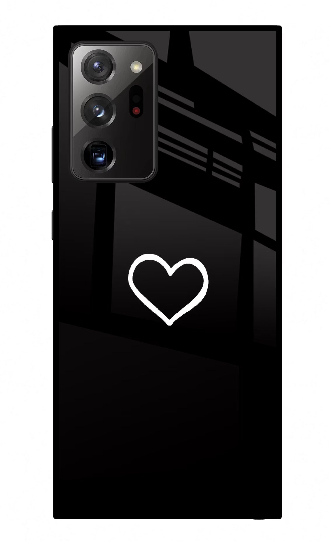 Heart Samsung Note 20 Ultra Back Cover - Heart Samsung Note 20 Ultra Glass Case Back Cover by Casekaro Heart Samsung Note 20 Ultra Glass Case Back Cover by Casekaro
