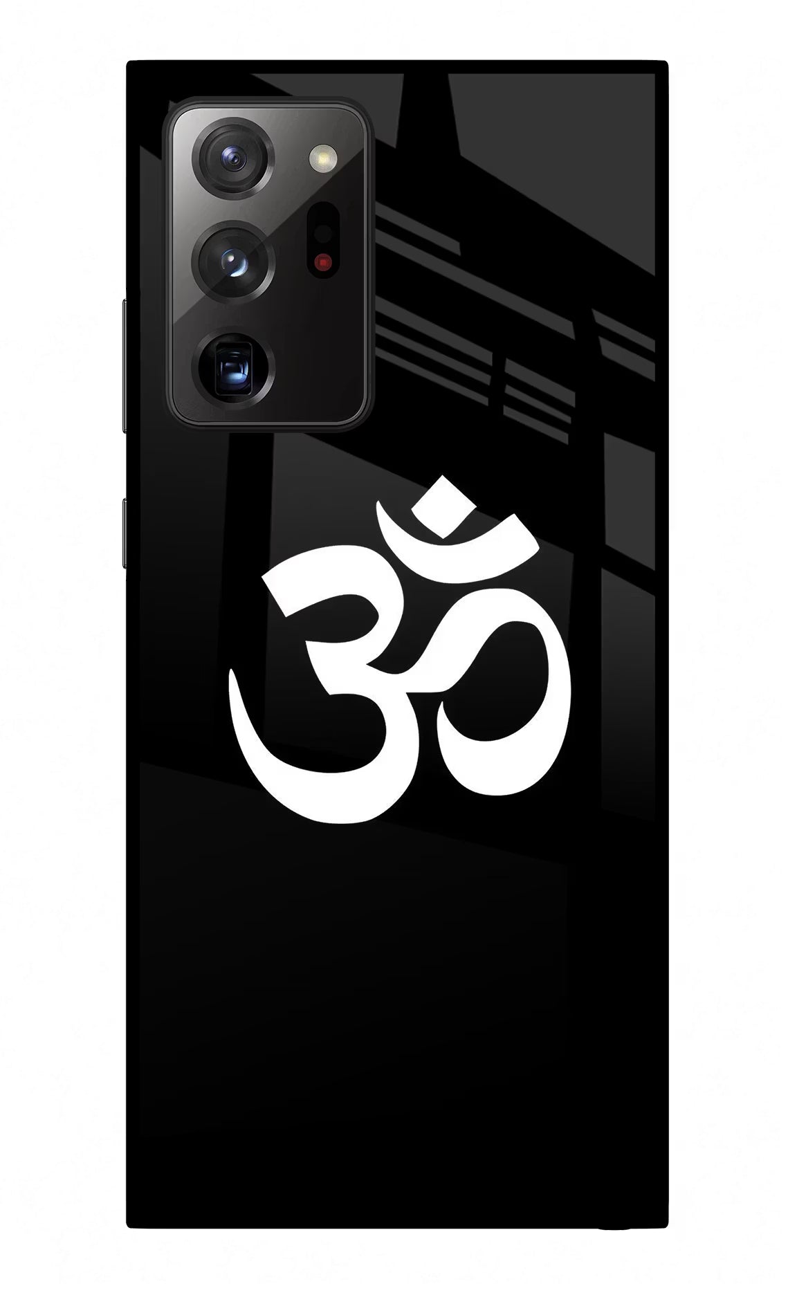 Om Samsung Note 20 Ultra Back Cover - Om Samsung Note 20 Ultra Glass Case Back Cover by Casekaro Om Samsung Note 20 Ultra Glass Case Back Cover by Casekaro