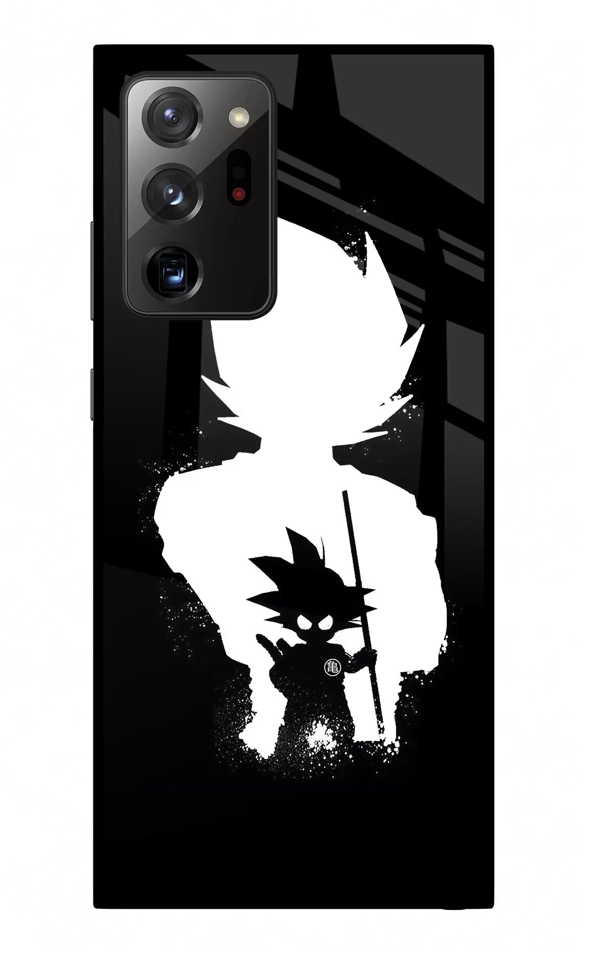 Goku Shadow Samsung Note 20 Ultra Back Cover - Goku Shadow Samsung Note 20 Ultra Glass Case Back Cover by Casekaro Goku Shadow Samsung Note 20 Ultra Glass Case Back Cover by Casekaro