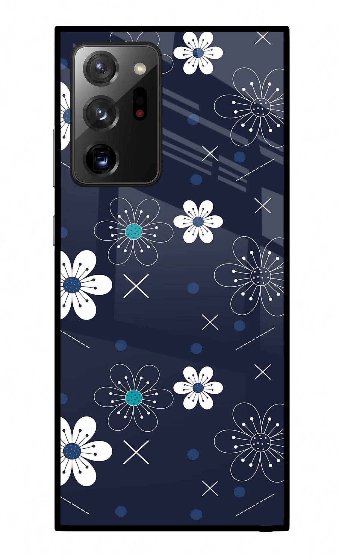 Flowers Samsung Note 20 Ultra Back Cover - Flowers Samsung Note 20 Ultra Glass Case Back Cover by Casekaro Flowers Samsung Note 20 Ultra Glass Case Back Cover by Casekaro
