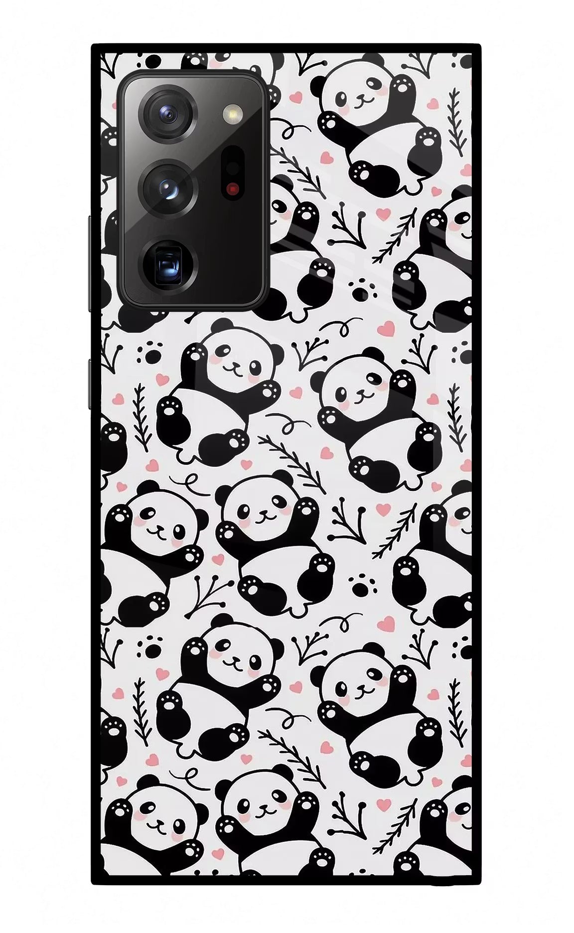 Cute Panda Samsung Note 20 Ultra Glass Case - Cute Panda Samsung Note 20 Ultra Glass Case Cute Panda Samsung Note 20 Ultra Glass Case