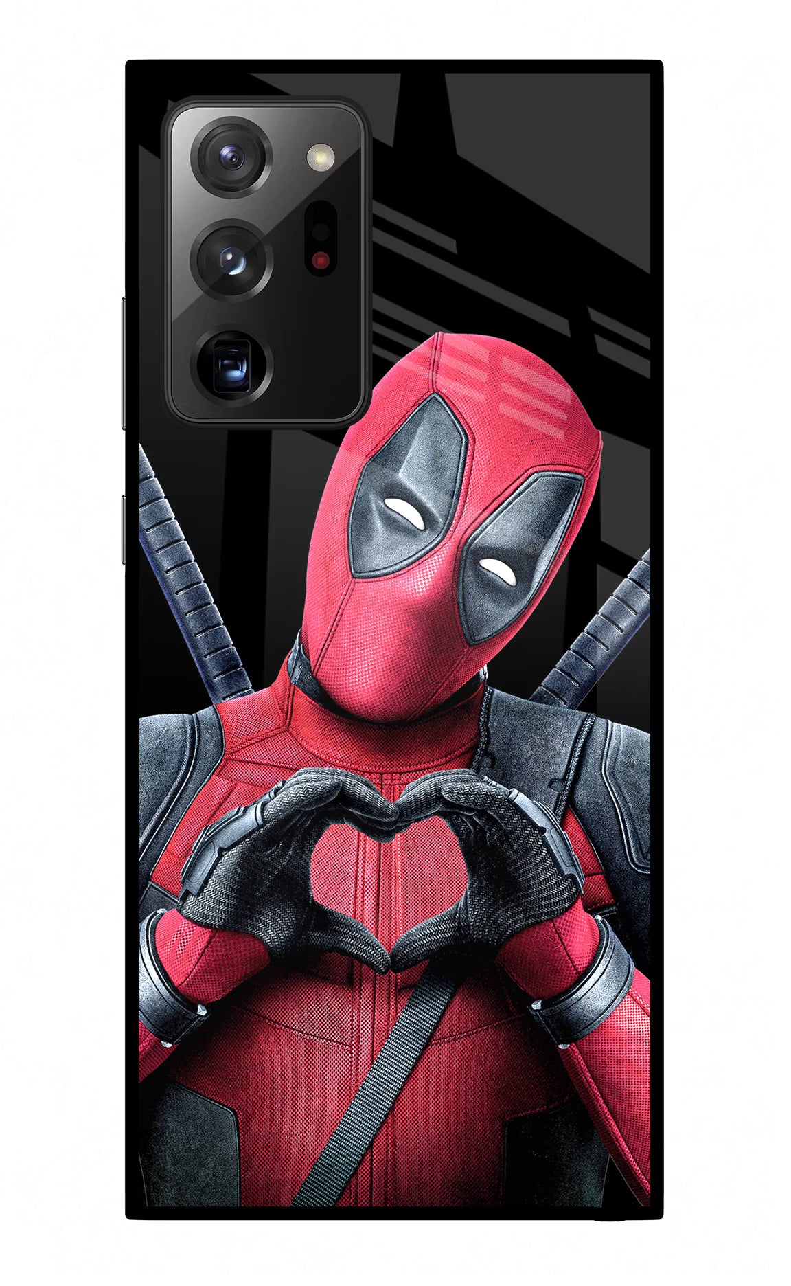Deadpool Samsung Note 20 Ultra Back Cover - Deadpool Samsung Note 20 Ultra Glass Case Back Cover by Casekaro Deadpool Samsung Note 20 Ultra Glass Case Back Cover by Casekaro