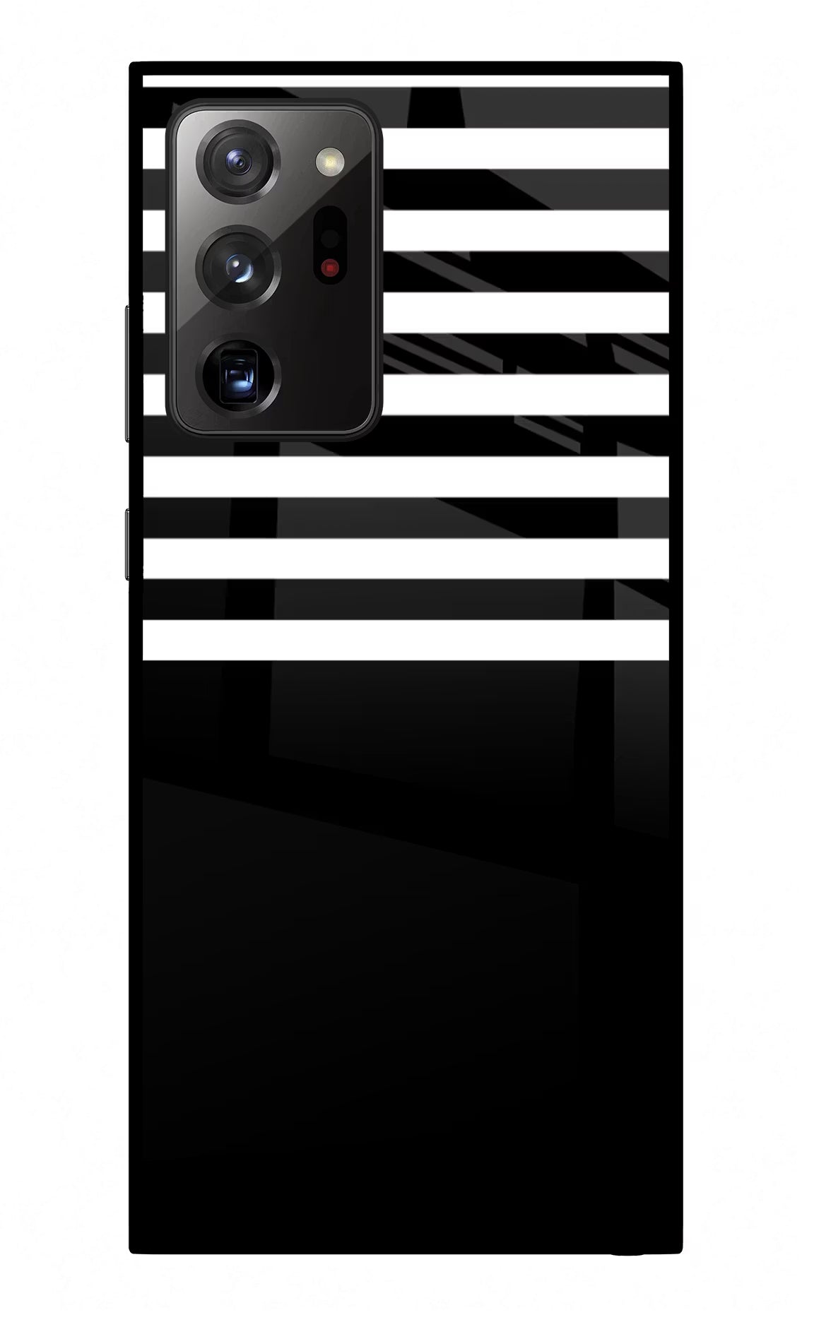 Black and White Print Samsung Note 20 Ultra Glass Case - Black and White Print Samsung Note 20 Ultra Glass Case Black and White Print Samsung Note 20 Ultra Glass Case