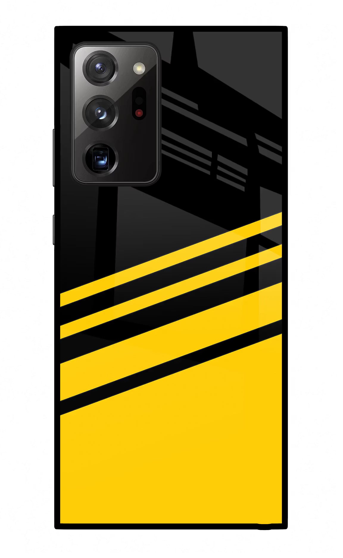 Yellow Shades Samsung Note 20 Ultra Back Cover - Yellow Shades Samsung Note 20 Ultra Glass Case Back Cover by Casekaro Yellow Shades Samsung Note 20 Ultra Glass Case Back Cover by Casekaro