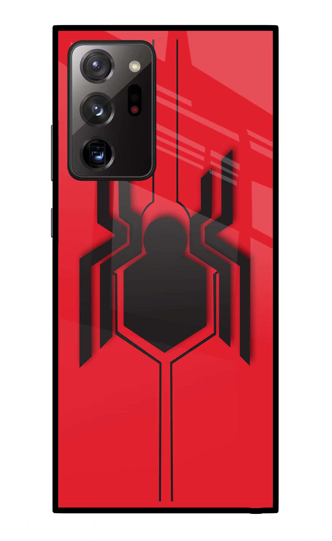 Spider Samsung Note 20 Ultra Back Cover - Spider Samsung Note 20 Ultra Glass Case Back Cover by Casekaro Spider Samsung Note 20 Ultra Glass Case Back Cover by Casekaro
