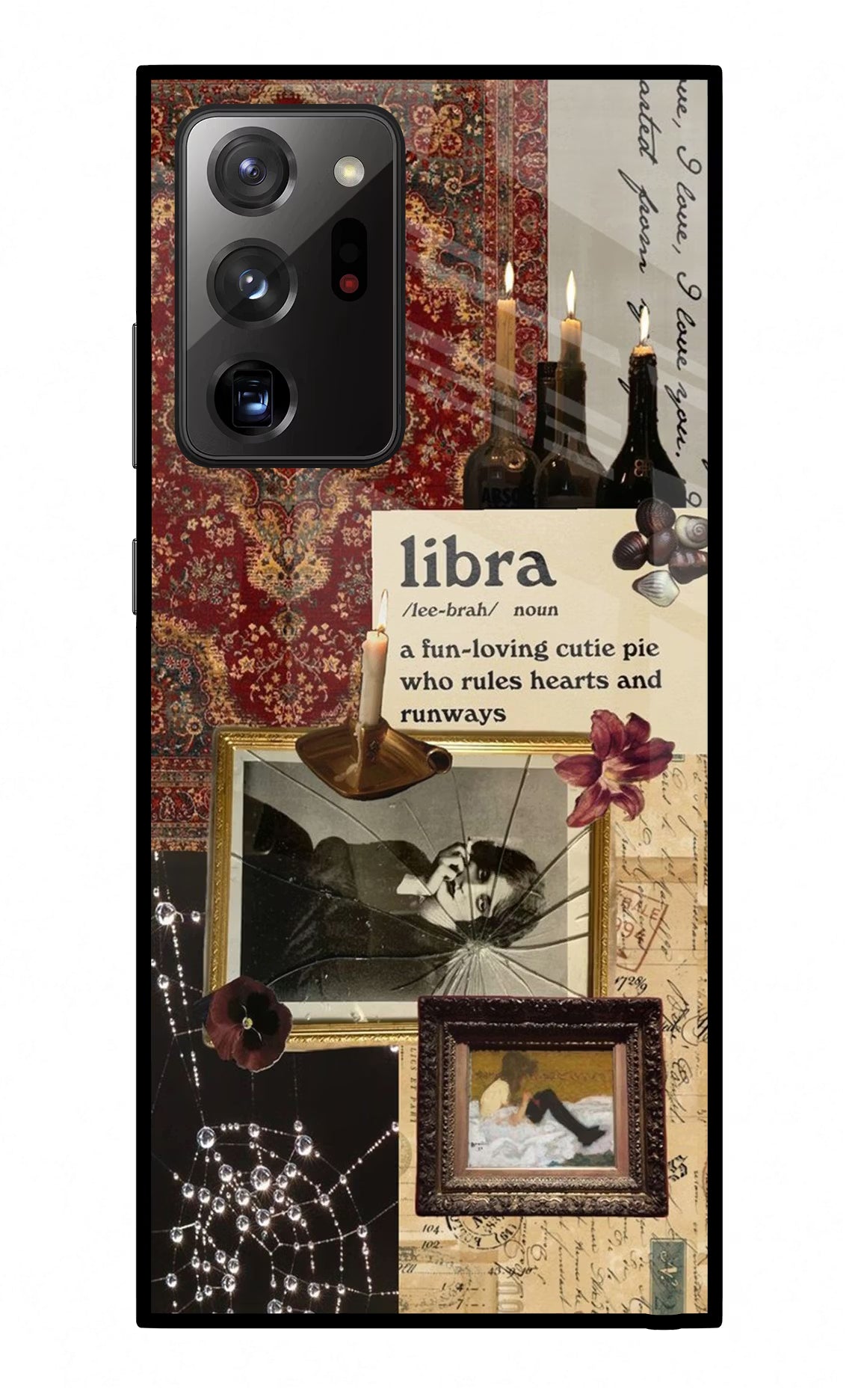 Libra Zodiac Samsung Note 20 Ultra Back Cover - Libra Zodiac Samsung Note 20 Ultra Glass Case Back Cover by Casekaro Libra Zodiac Samsung Note 20 Ultra Glass Case Back Cover by Casekaro