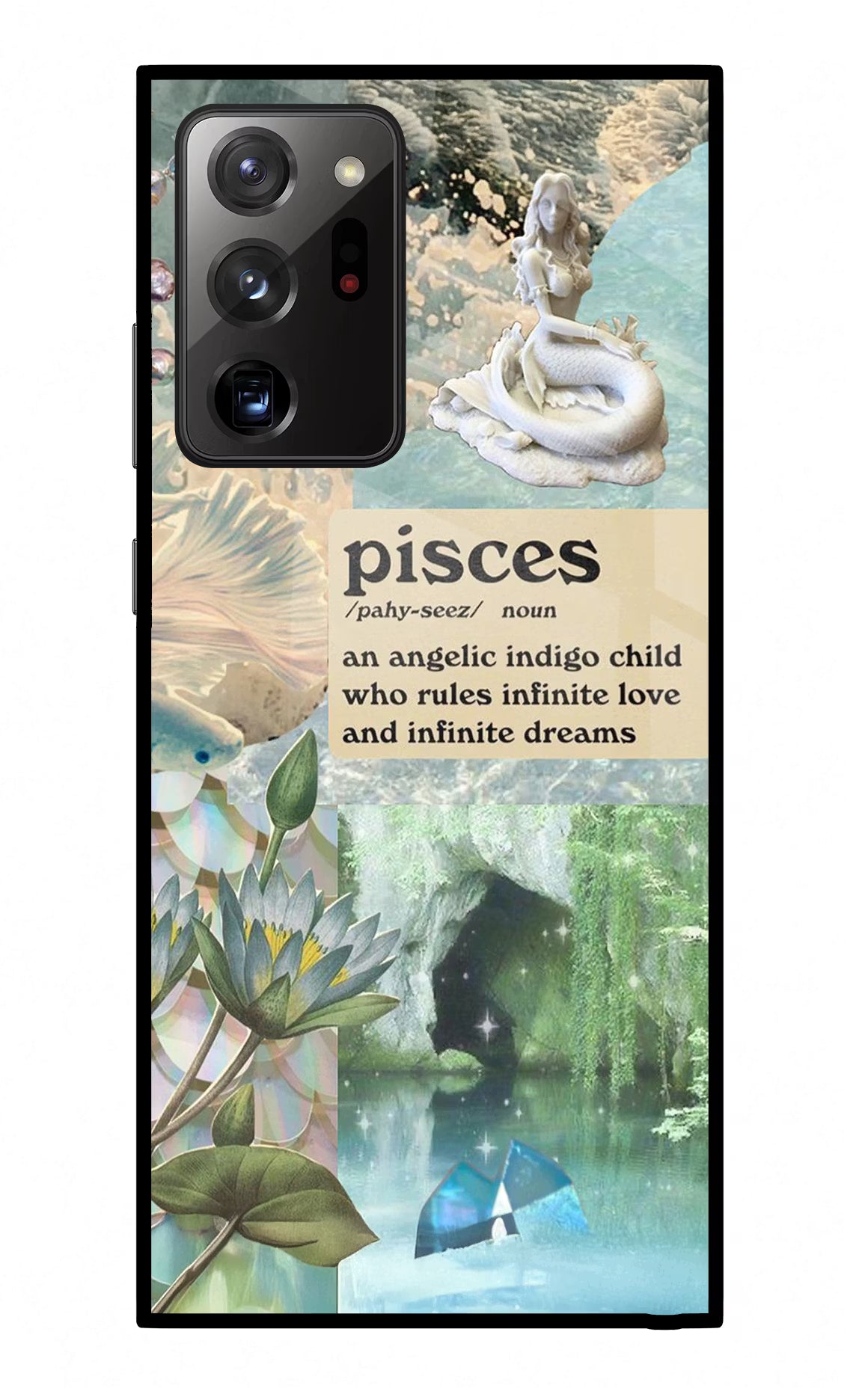 Pisces Zodiac Samsung Note 20 Ultra Glass Case - Pisces Zodiac Samsung Note 20 Ultra Glass Case Pisces Zodiac Samsung Note 20 Ultra Glass Case