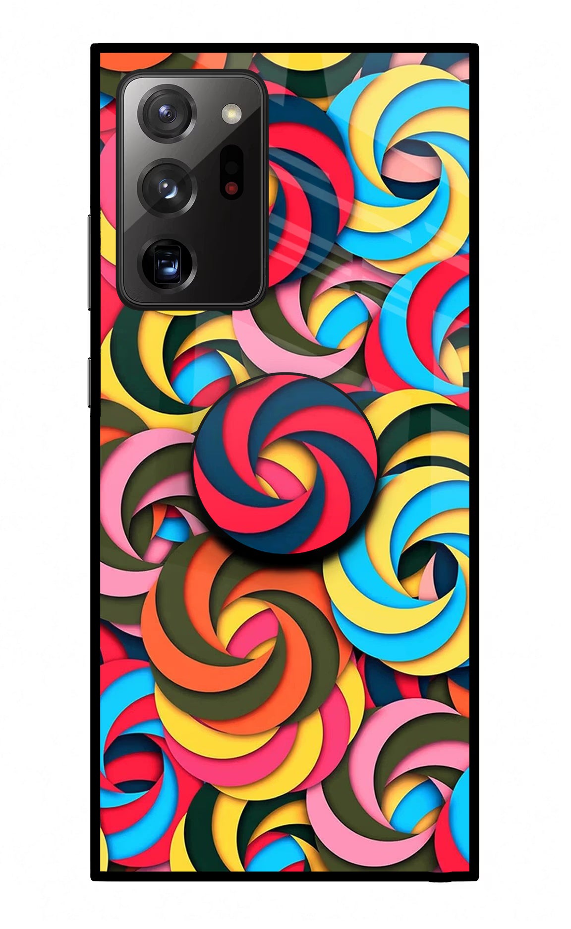 Spiral Pattern Samsung Note 20 Ultra Pop Case - Spiral Pattern Samsung Note 20 Ultra Pop Case by Casekaro Spiral Pattern Samsung Note 20 Ultra Pop Case by Casekaro