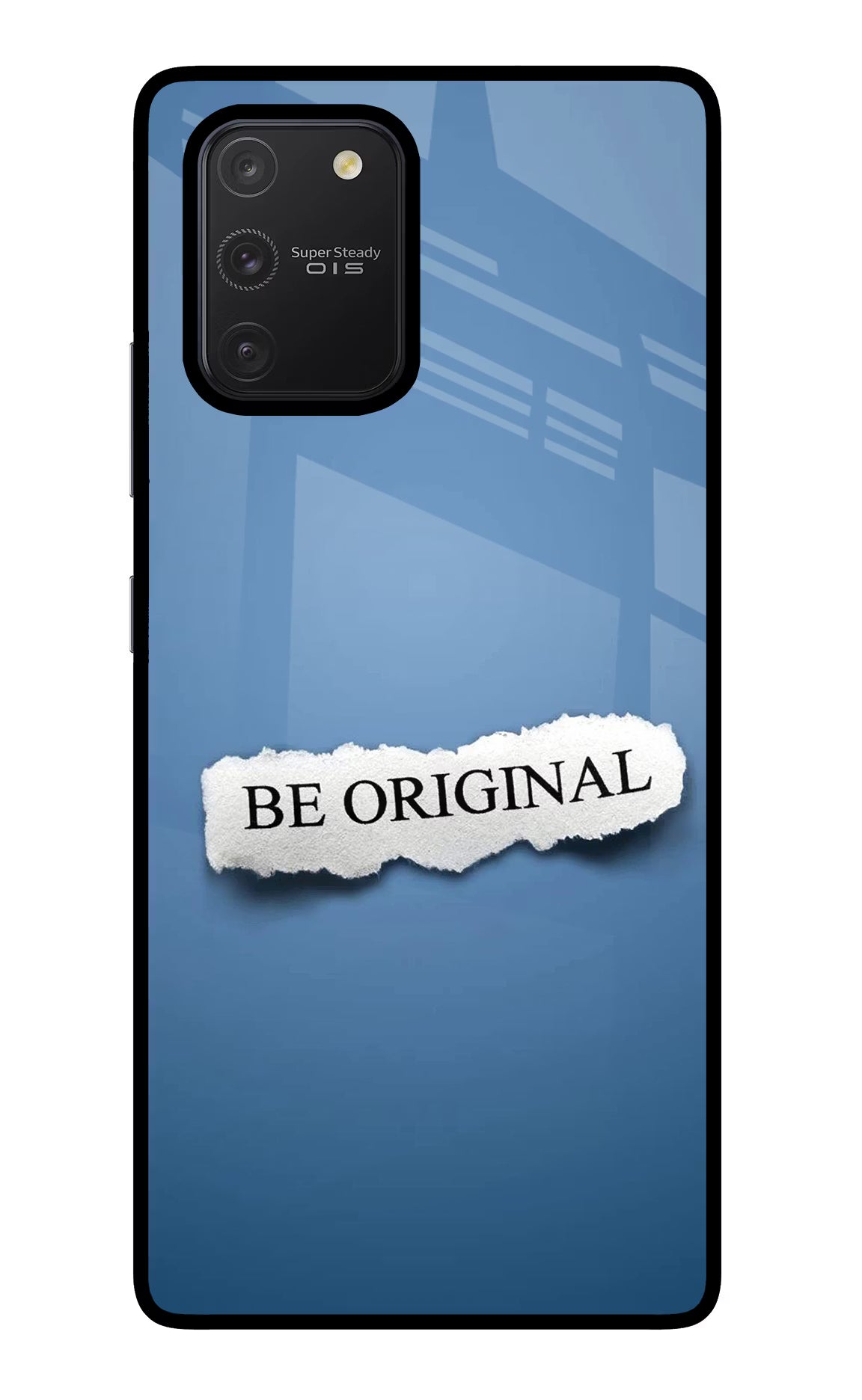 Be Original Samsung S10 Lite Back Cover - Be Original Samsung S10 Lite Glass Case Back Cover by Casekaro Be Original Samsung S10 Lite Glass Case Back Cover by Casekaro