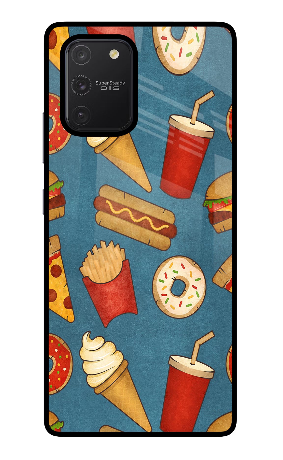 Foodie Samsung S10 Lite Back Cover - Foodie Samsung S10 Lite Glass Case Back Cover by Casekaro Foodie Samsung S10 Lite Glass Case Back Cover by Casekaro