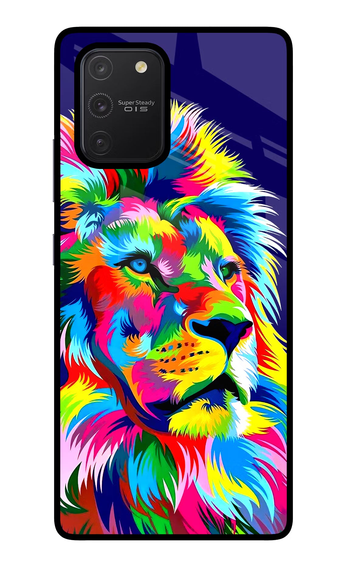 Vector Art Lion Samsung S10 Lite Back Cover - Vector Art Lion Samsung S10 Lite Glass Case Back Cover by Casekaro Vector Art Lion Samsung S10 Lite Glass Case Back Cover by Casekaro