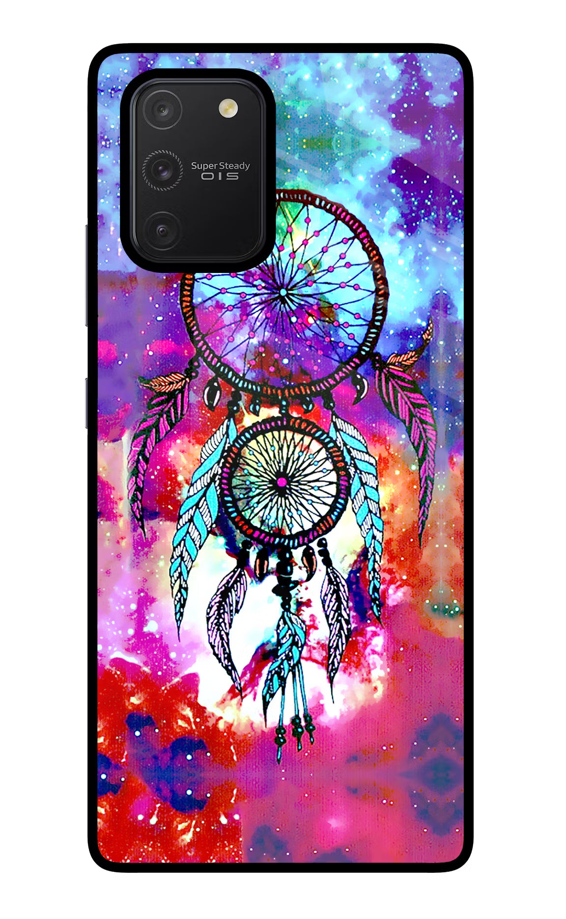 Dream Catcher Abstract Samsung S10 Lite Back Cover - Dream Catcher Abstract Samsung S10 Lite Glass Case Back Cover by Casekaro Dream Catcher Abstract Samsung S10 Lite Glass Case Back Cover by Casekaro