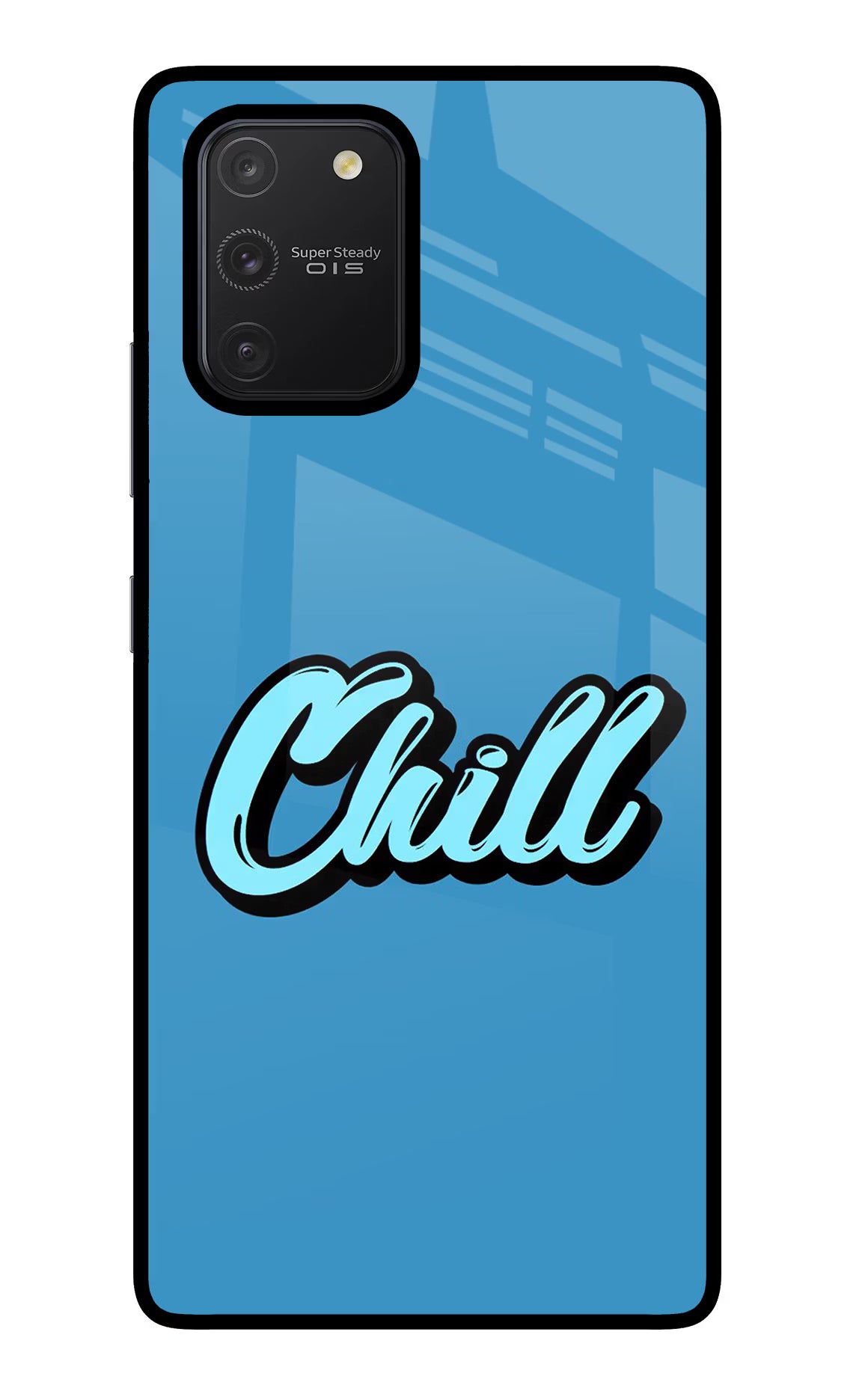 Chill Samsung S10 Lite Back Cover - Chill Samsung S10 Lite Glass Case Back Cover by Casekaro Chill Samsung S10 Lite Glass Case Back Cover by Casekaro