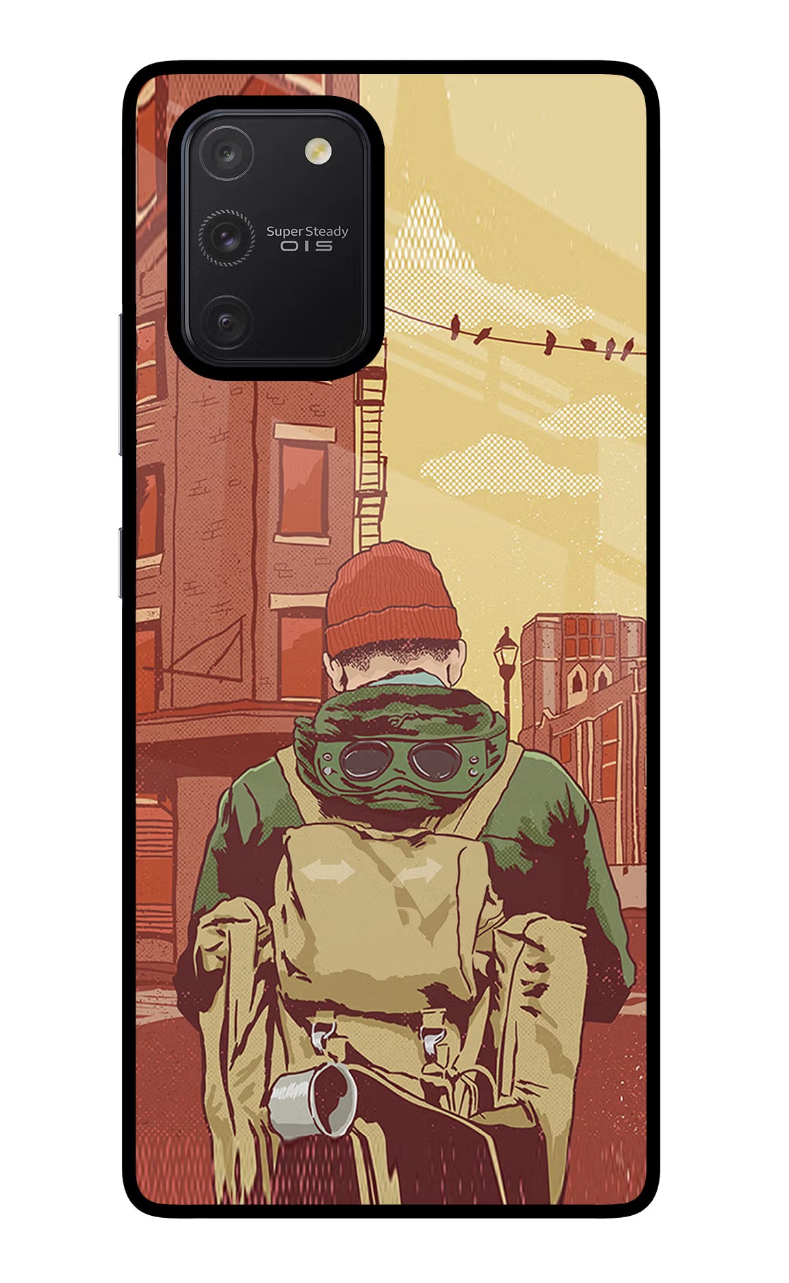 Adventurous Samsung S10 Lite Back Cover - Adventurous Samsung S10 Lite Glass Case Back Cover by Casekaro Adventurous Samsung S10 Lite Glass Case Back Cover by Casekaro