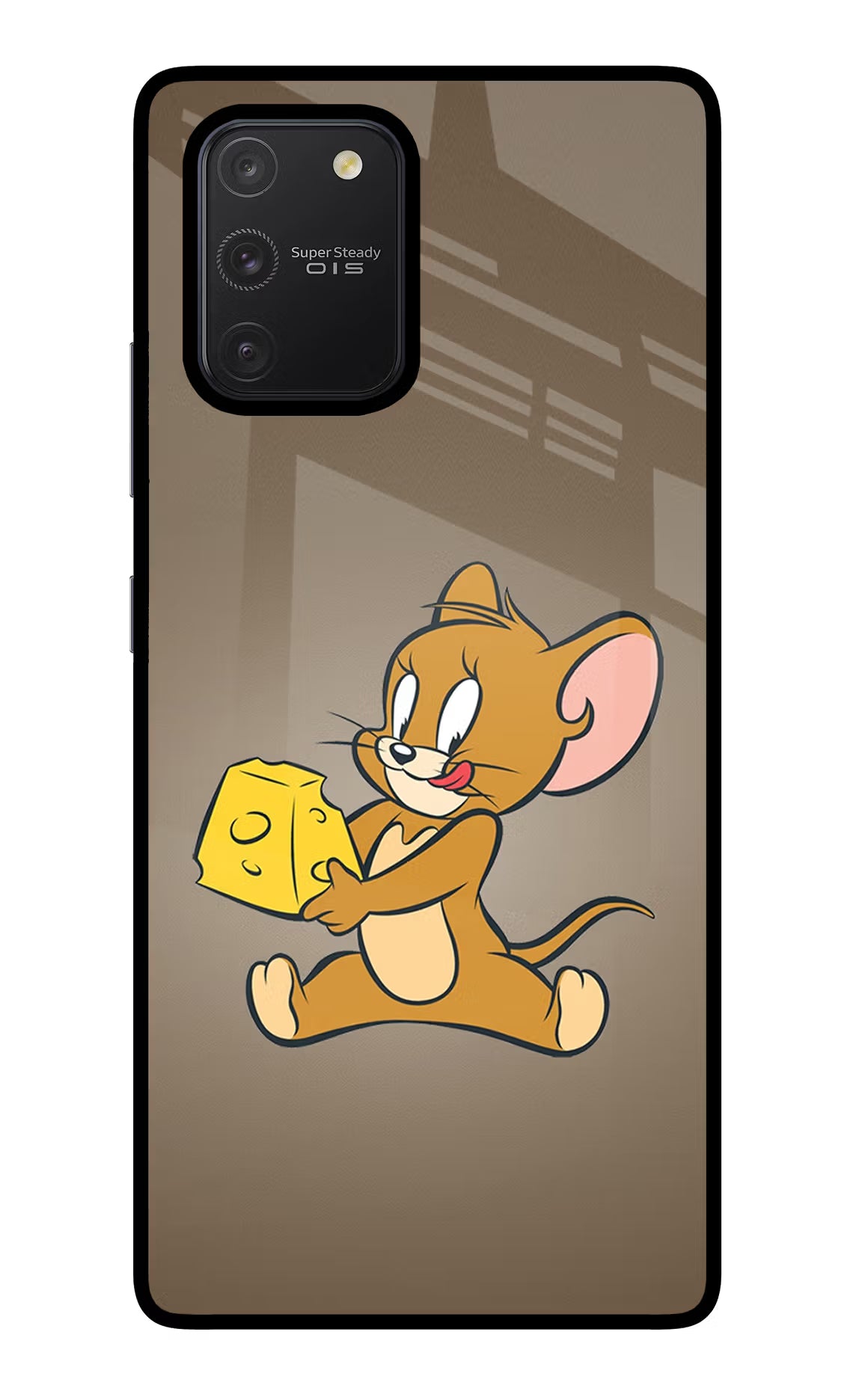 Jerry Samsung S10 Lite Back Cover - Jerry Samsung S10 Lite Glass Case Back Cover by Casekaro Jerry Samsung S10 Lite Glass Case Back Cover by Casekaro