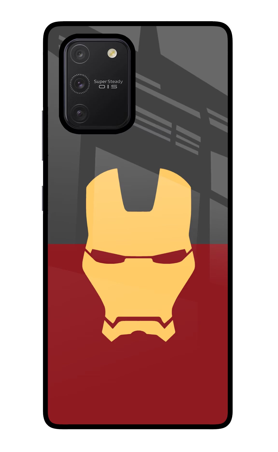 Ironman Samsung S10 Lite Back Cover - Ironman Samsung S10 Lite Glass Case Back Cover by Casekaro Ironman Samsung S10 Lite Glass Case Back Cover by Casekaro