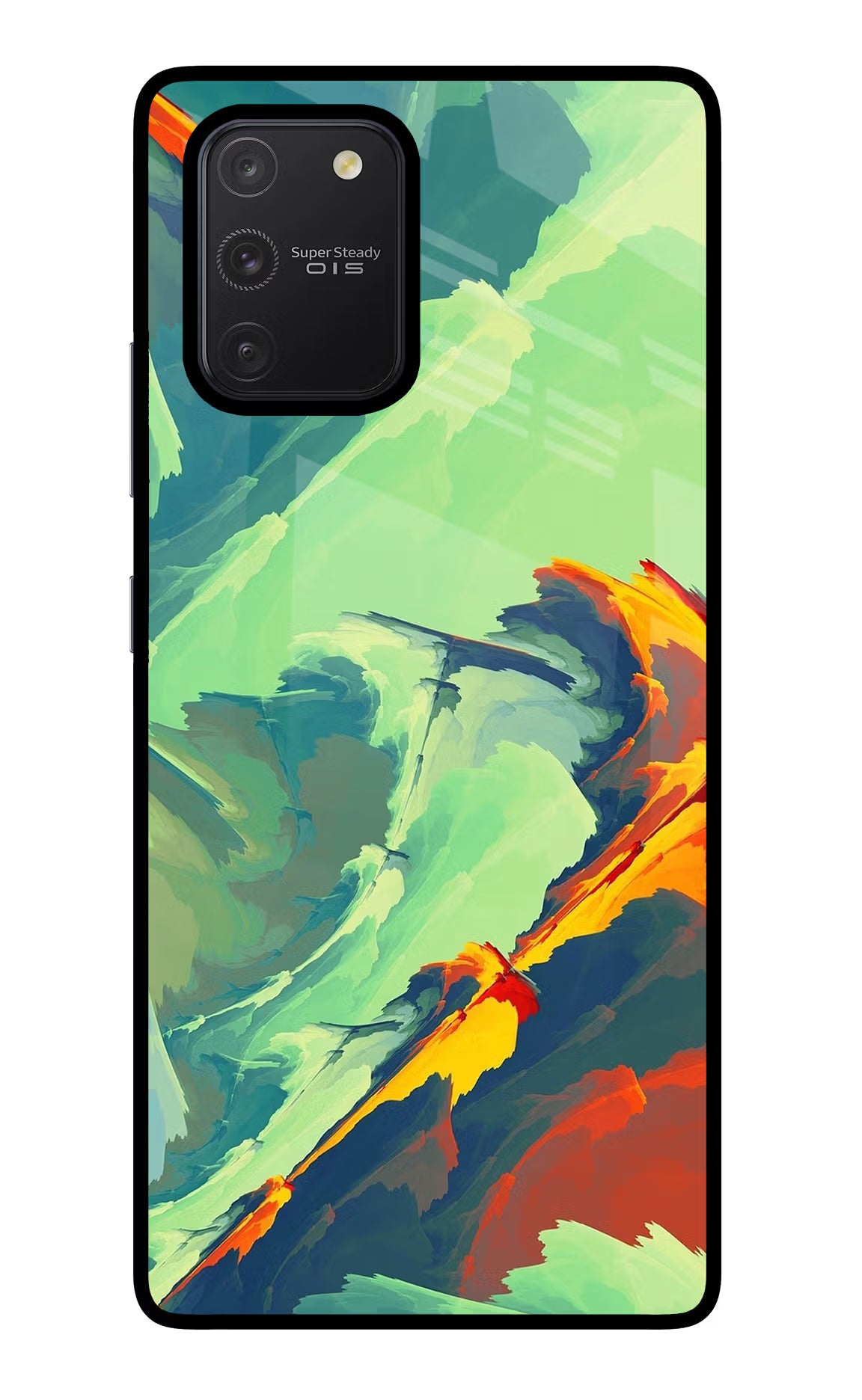 Paint Art Samsung S10 Lite Back Cover - Paint Art Samsung S10 Lite Glass Case Back Cover by Casekaro Paint Art Samsung S10 Lite Glass Case Back Cover by Casekaro