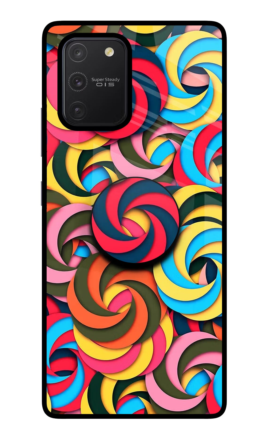 Spiral Pattern Samsung S10 Lite Pop Case - Spiral Pattern Samsung S10 Lite Pop Case by Casekaro Spiral Pattern Samsung S10 Lite Pop Case by Casekaro