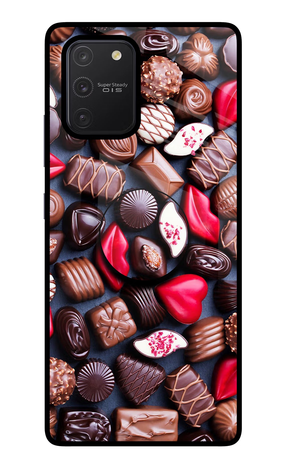 Chocolates Samsung S10 Lite Pop Case - Chocolates Samsung S10 Lite Pop Case by Casekaro Chocolates Samsung S10 Lite Pop Case by Casekaro