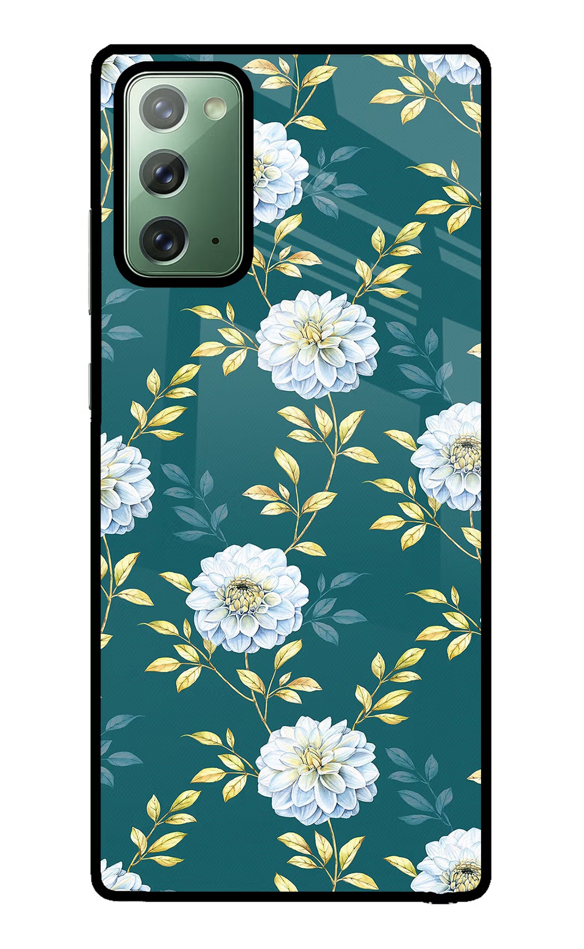 Flowers Samsung Note 20 Glass Case - Flowers Samsung Note 20 Glass Case Flowers Samsung Note 20 Glass Case