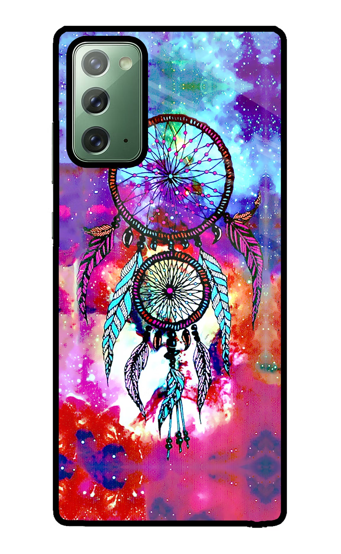 Dream Catcher Abstract Samsung Note 20 Back Cover - Dream Catcher Abstract Samsung Note 20 Glass Case Back Cover by Casekaro Dream Catcher Abstract Samsung Note 20 Glass Case Back Cover by Casekaro