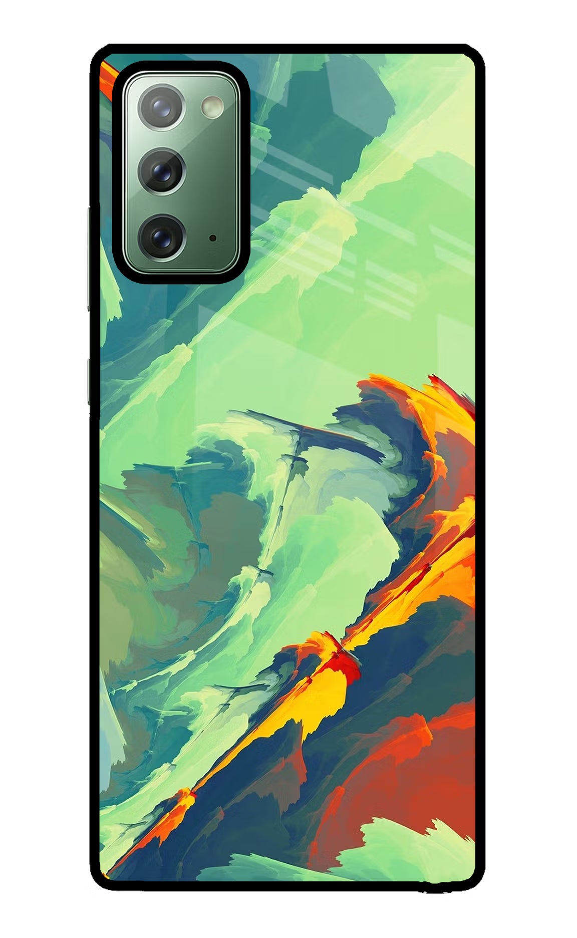 Paint Art Samsung Note 20 Back Cover - Paint Art Samsung Note 20 Glass Case Back Cover by Casekaro Paint Art Samsung Note 20 Glass Case Back Cover by Casekaro