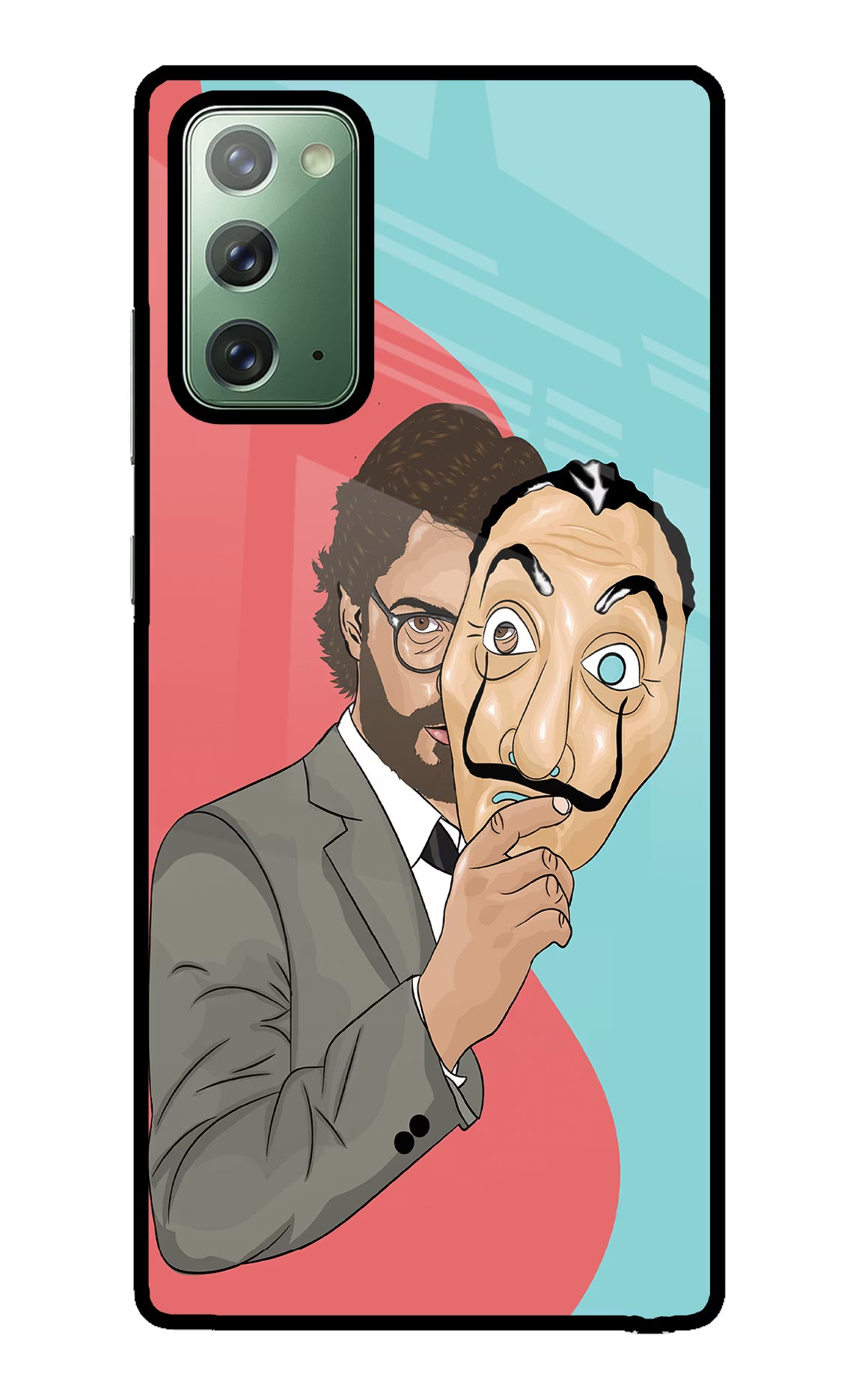 Professor Samsung Note 20 Back Cover - Professor Samsung Note 20 Glass Case Back Cover by Casekaro Professor Samsung Note 20 Glass Case Back Cover by Casekaro