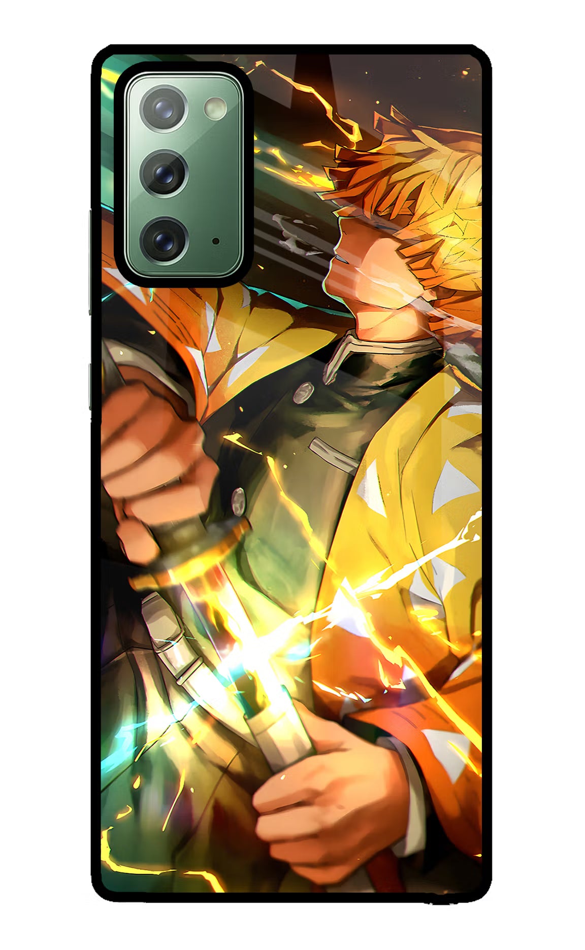 Demon Slayer Samsung Note 20 Glass Case - Demon Slayer Samsung Note 20 Glass Case Demon Slayer Samsung Note 20 Glass Case