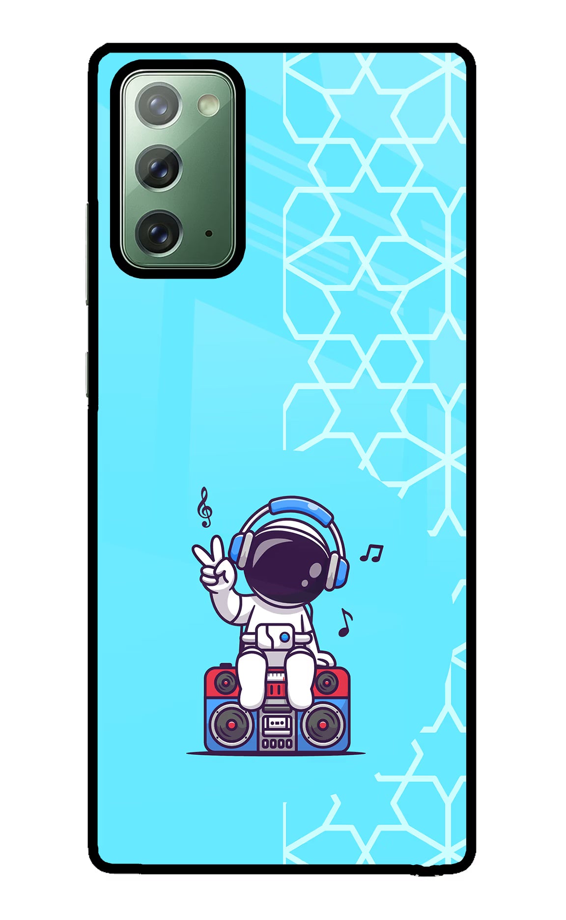 Cute Astronaut Chilling Samsung Note 20 Glass Case - Cute Astronaut Chilling Samsung Note 20 Glass Case Cute Astronaut Chilling Samsung Note 20 Glass Case