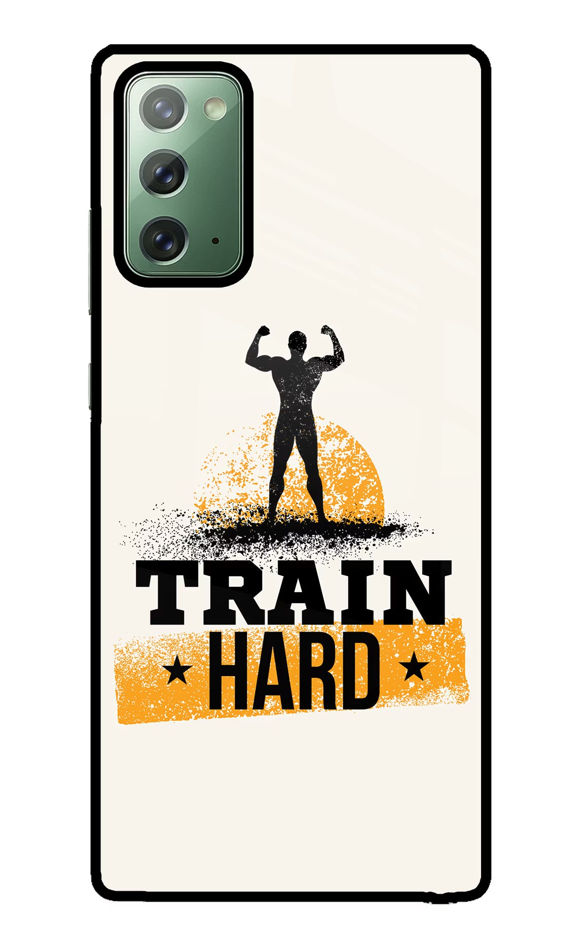 Train Hard Samsung Note 20 Glass Case - Train Hard Samsung Note 20 Glass Case Train Hard Samsung Note 20 Glass Case