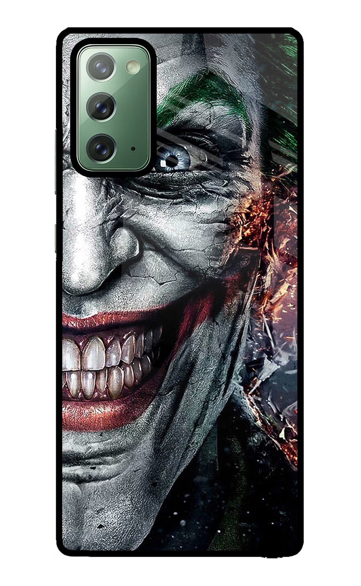 Joker Cam Samsung Note 20 Glass Case - Joker Cam Samsung Note 20 Glass Case Joker Cam Samsung Note 20 Glass Case