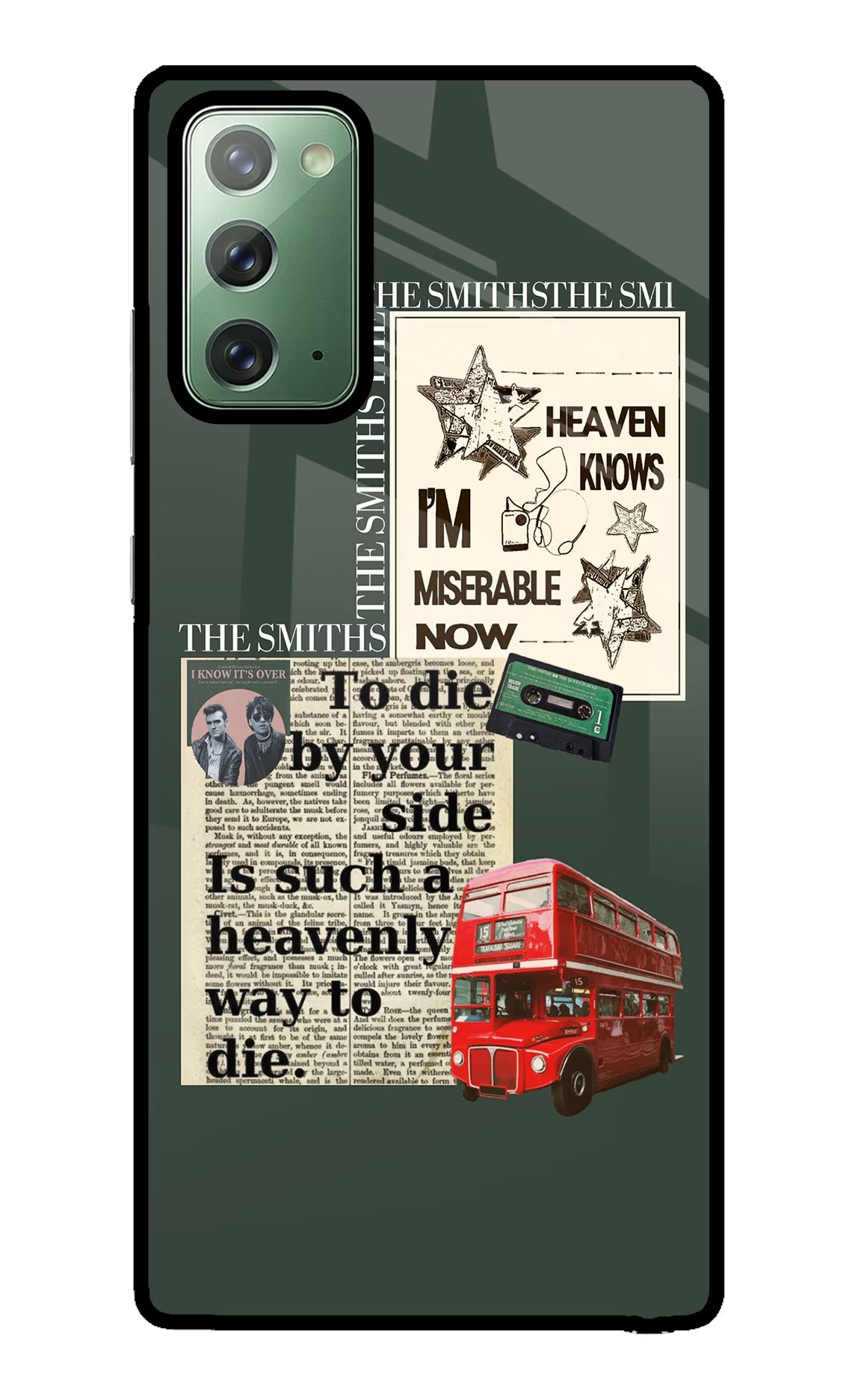 The Smiths Samsung Note 20 Glass Case - The Smiths Samsung Note 20 Glass Case The Smiths Samsung Note 20 Glass Case