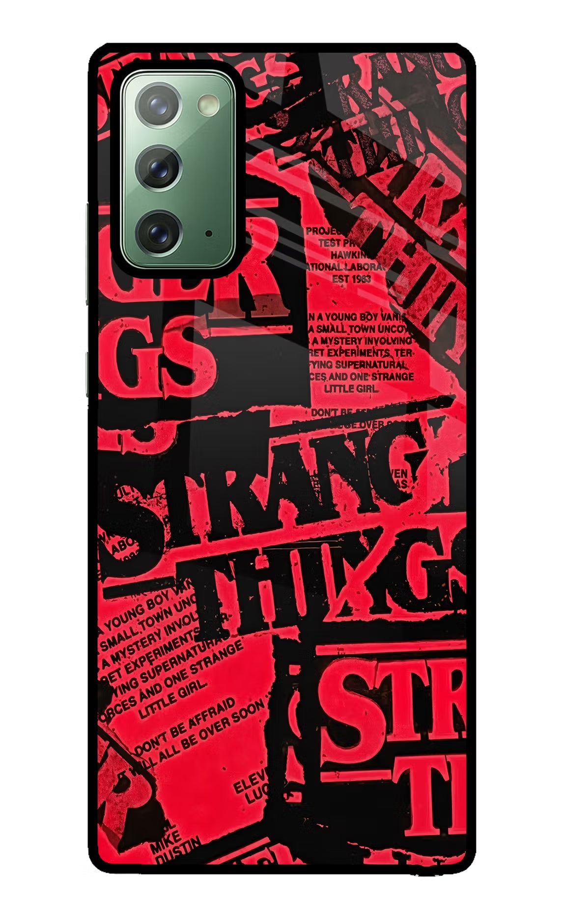 Ordinary Things Samsung Note 20 Glass Case - Ordinary Things Samsung Note 20 Glass Case Ordinary Things Samsung Note 20 Glass Case