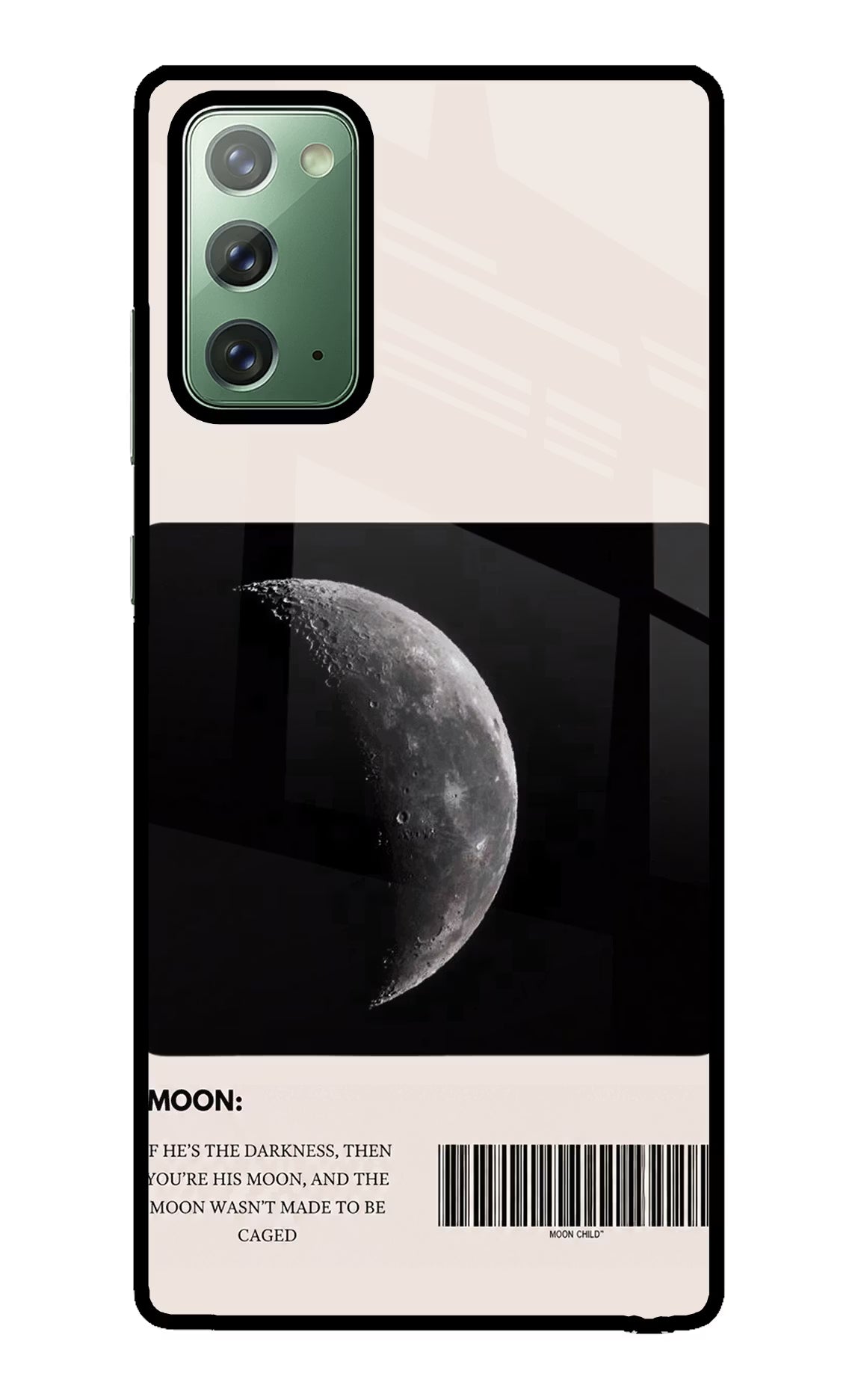 Moon Phase Samsung Note 20 Glass Case - Moon Phase Samsung Note 20 Glass Case Moon Phase Samsung Note 20 Glass Case