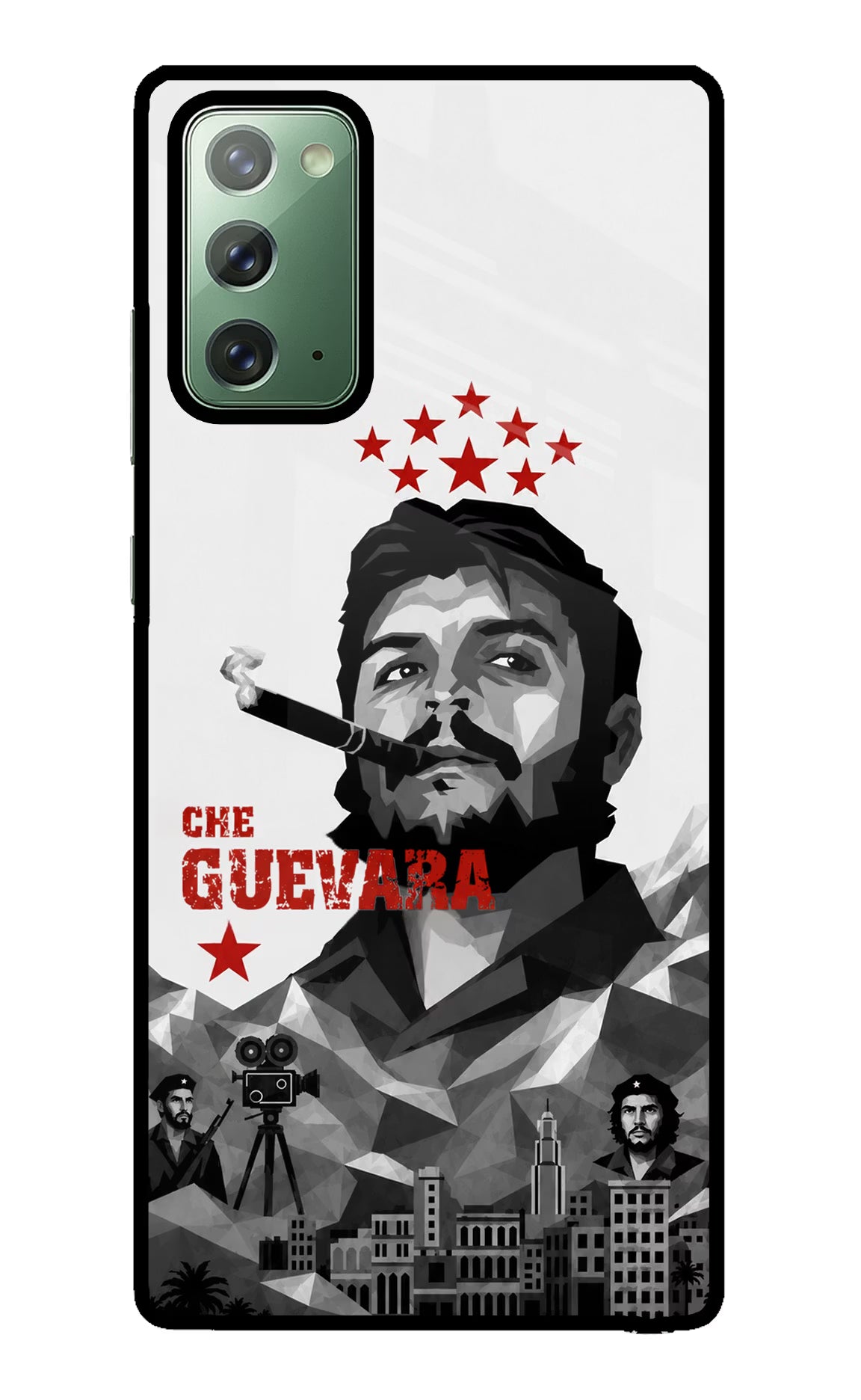 Che Guevara Iconic Samsung Note 20 Glass Case - Che Guevara Iconic Samsung Note 20 Glass Case Che Guevara Iconic Samsung Note 20 Glass Case