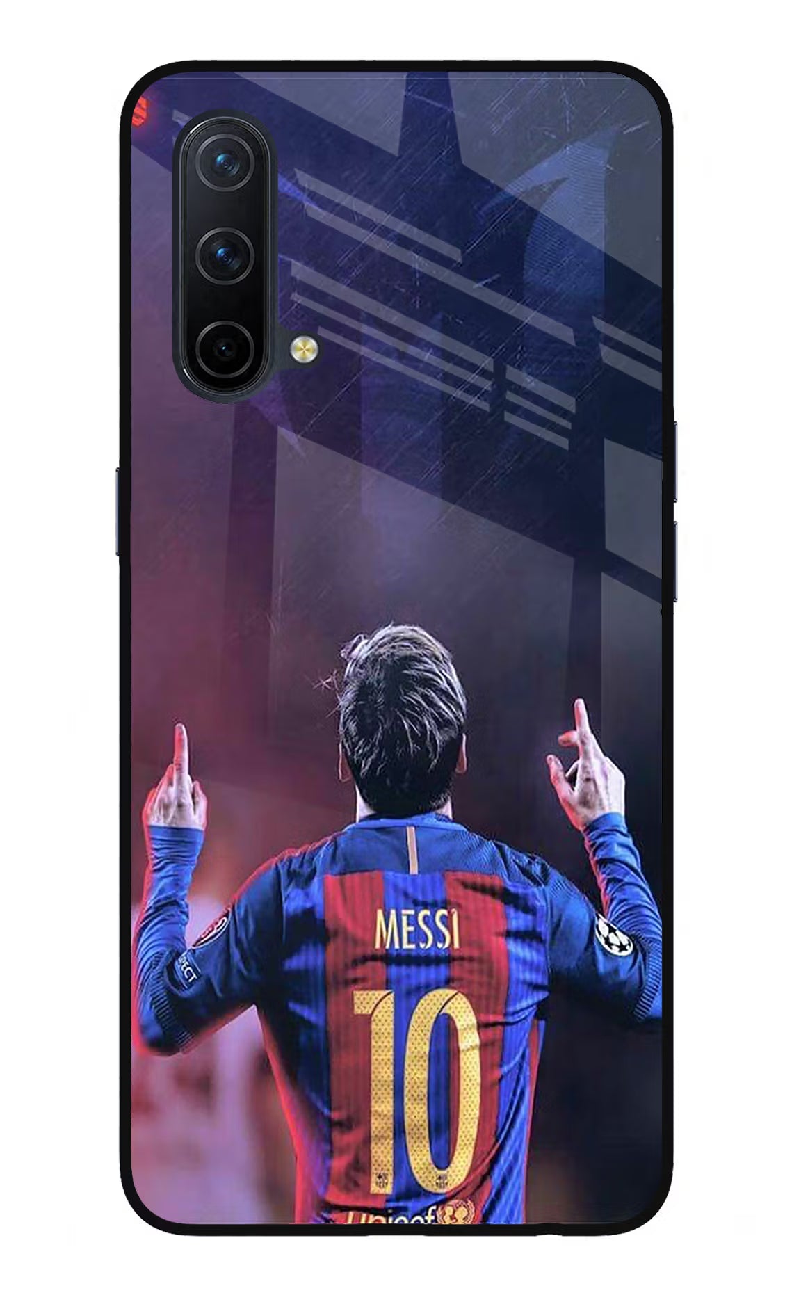 Messi Oneplus Nord CE 5G Glass Case - Messi Oneplus Nord CE 5G Glass Case Messi Oneplus Nord CE 5G Glass Case