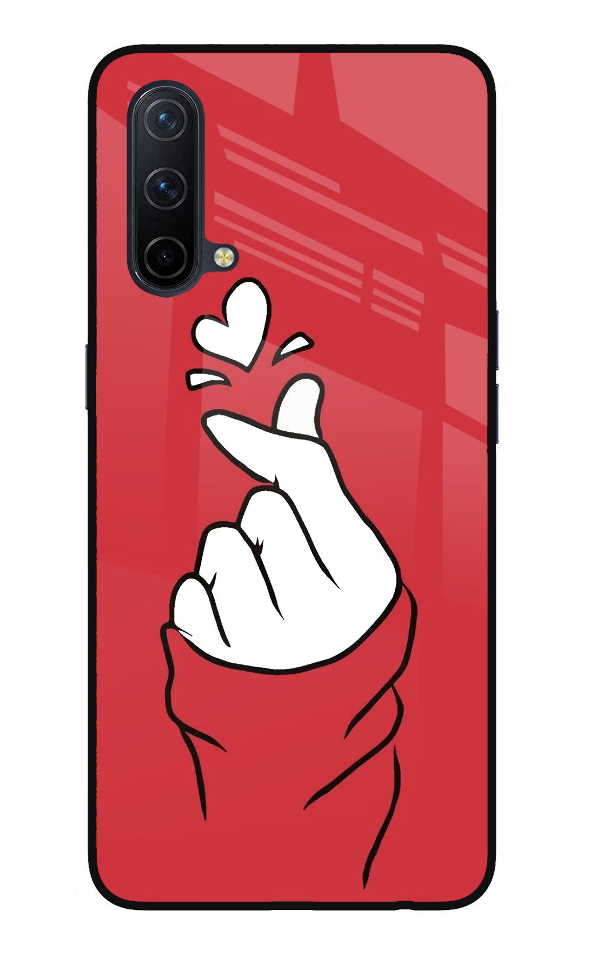 Korean Love Sign Oneplus Nord CE 5G Glass Case - Korean Love Sign Oneplus Nord CE 5G Glass Case Korean Love Sign Oneplus Nord CE 5G Glass Case