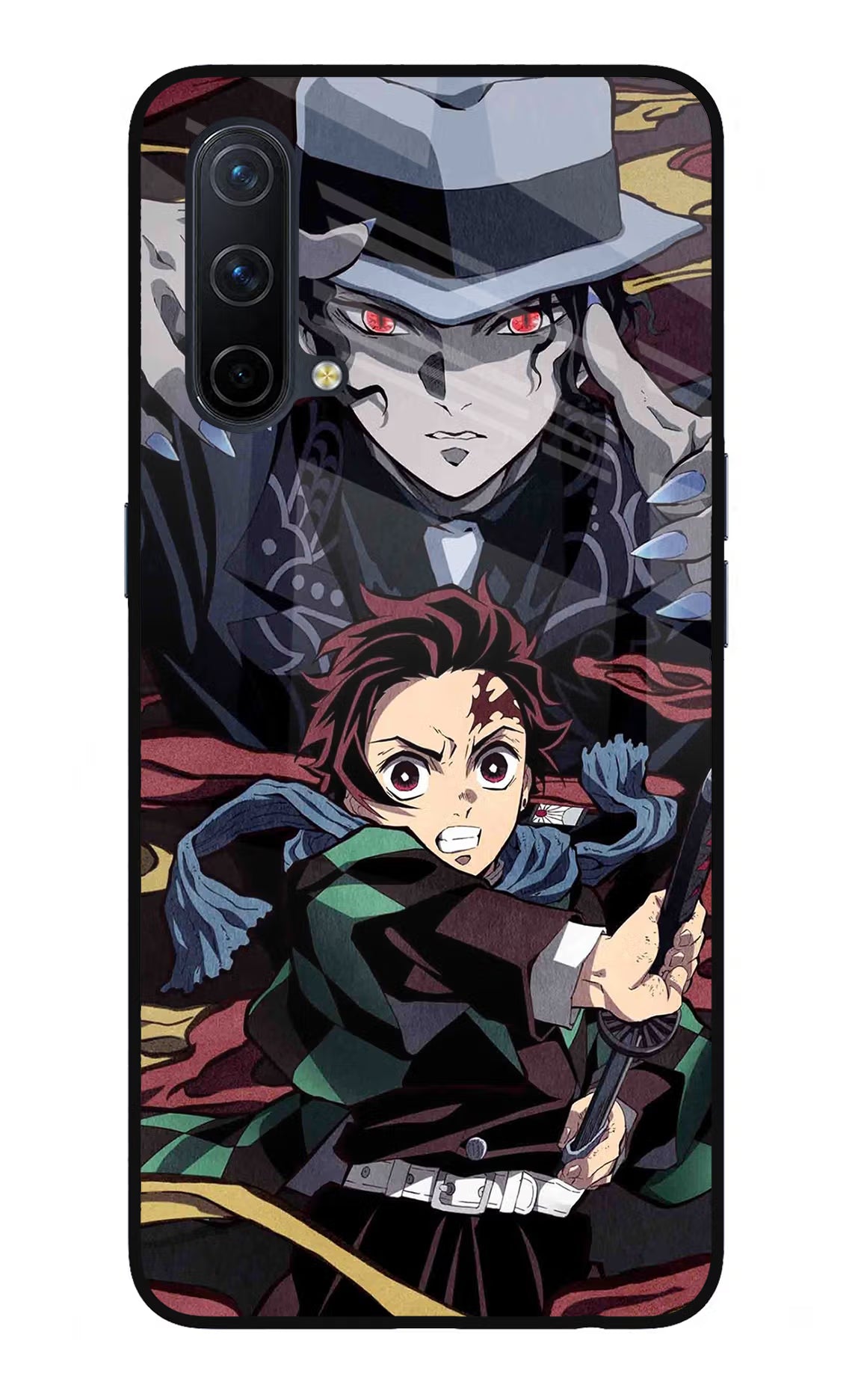 Demon Slayer Oneplus Nord CE 5G Glass Case - Demon Slayer Oneplus Nord CE 5G Glass Case Demon Slayer Oneplus Nord CE 5G Glass Case