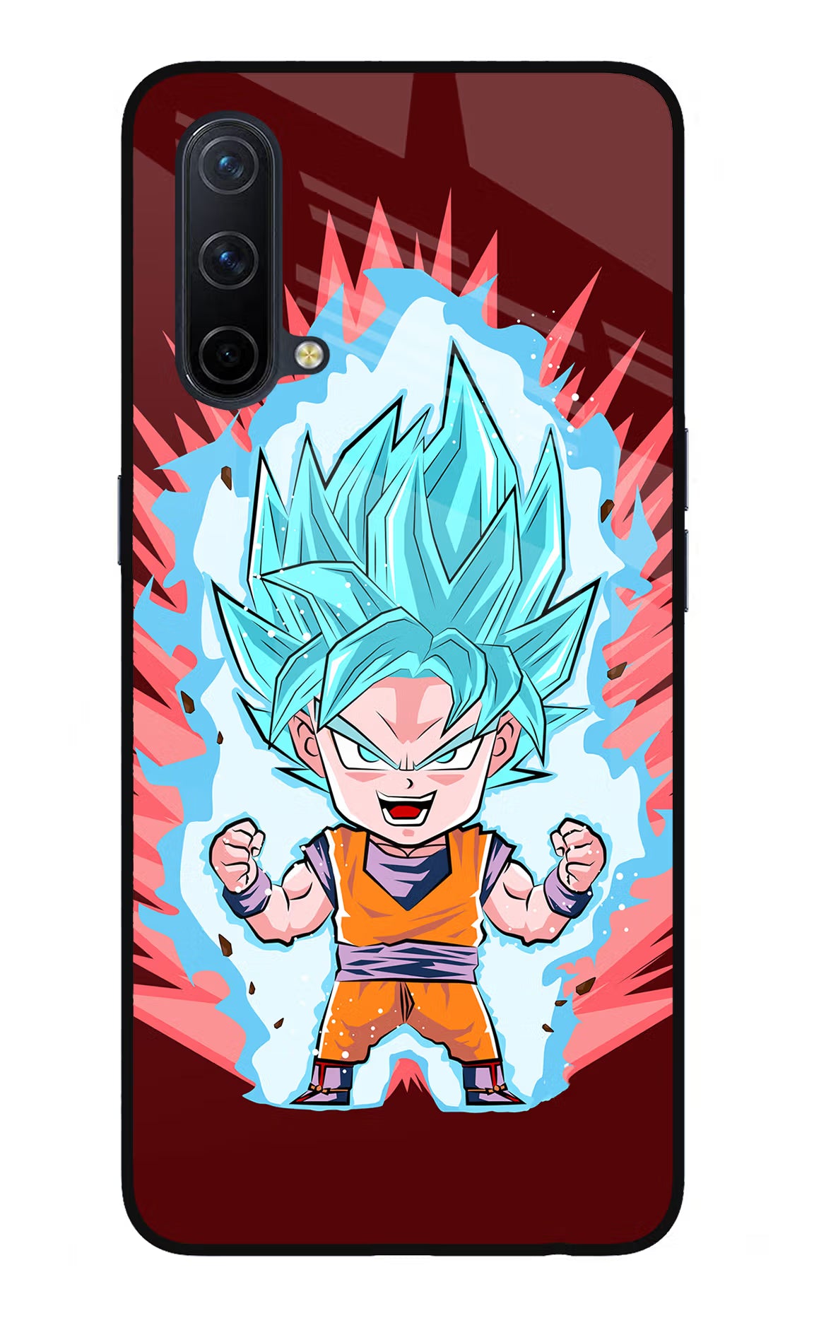 Goku Little Oneplus Nord CE 5G Glass Case - Goku Little Oneplus Nord CE 5G Glass Case Goku Little Oneplus Nord CE 5G Glass Case