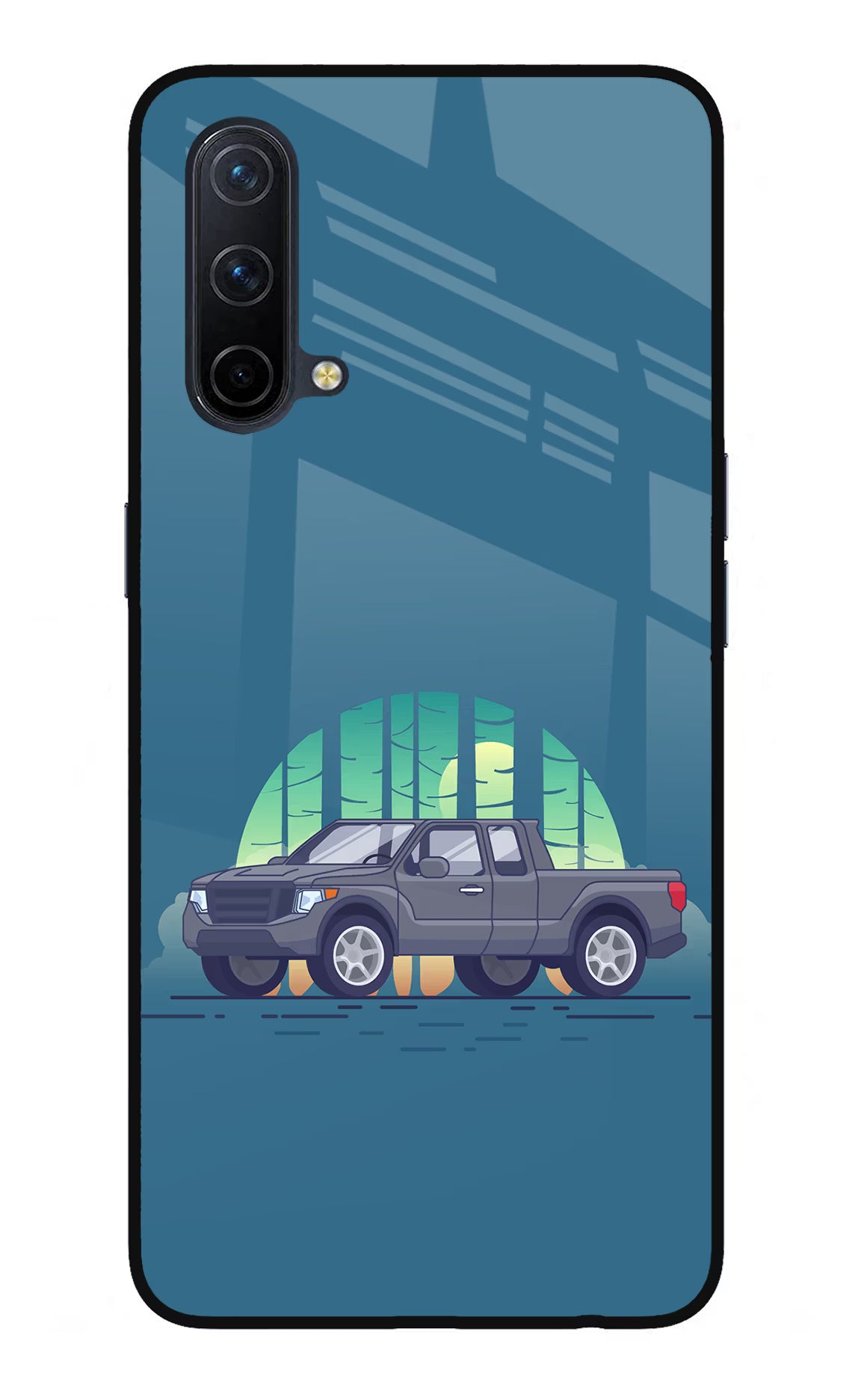 Retro Garage Vibe Oneplus Nord CE 5G Glass Case - Retro Garage Vibe Oneplus Nord CE 5G Glass Case Retro Garage Vibe Oneplus Nord CE 5G Glass Case