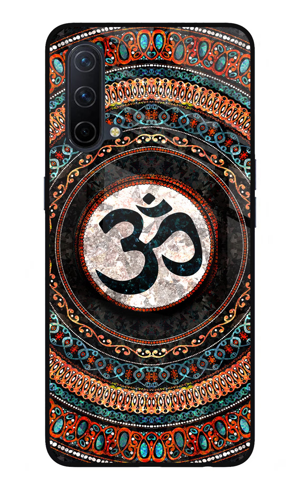 Om Culture Oneplus Nord CE 5G Glass Case - Om Culture Oneplus Nord CE 5G Glass Case Om Culture Oneplus Nord CE 5G Glass Case