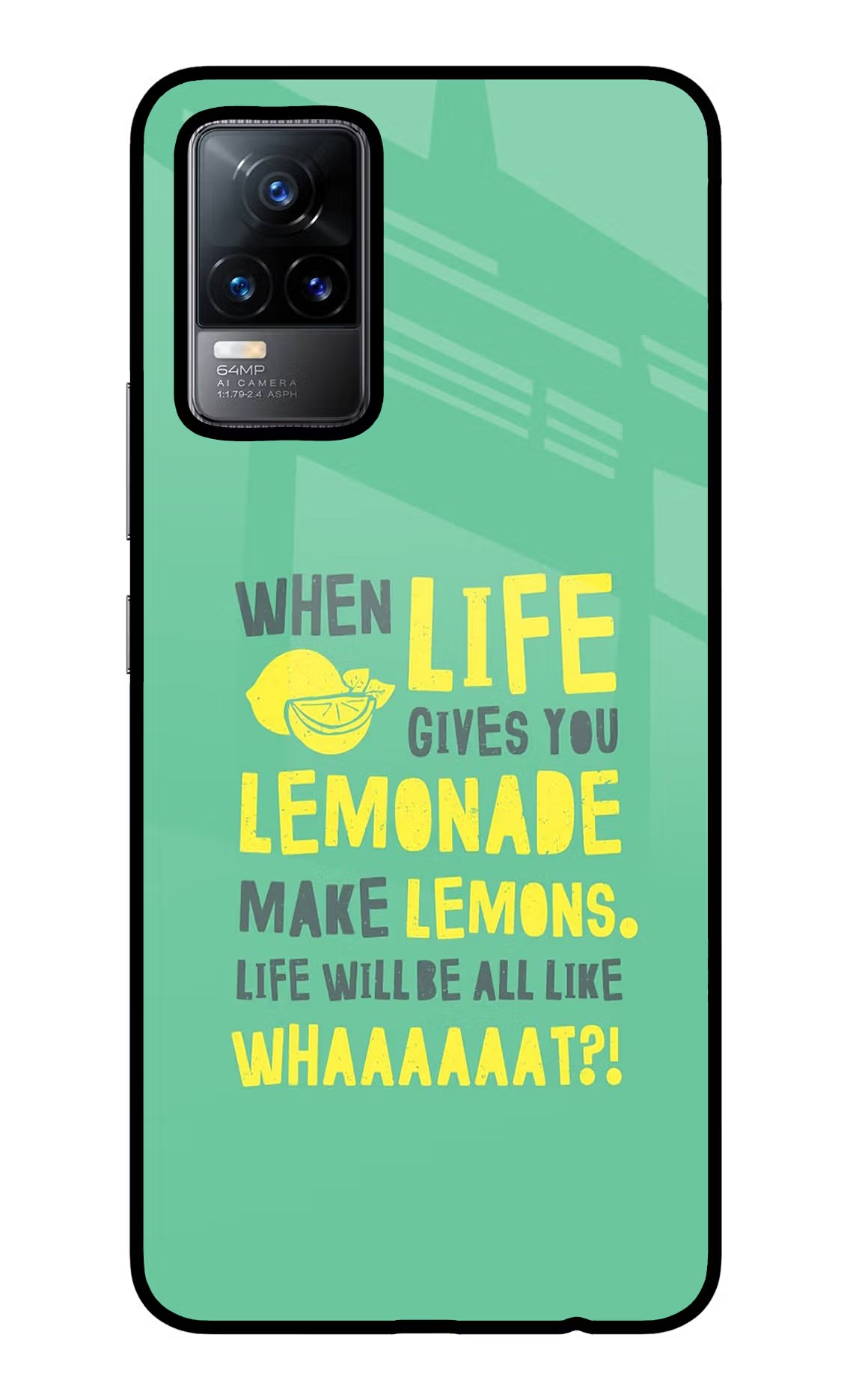 Quote Vivo Y73/V21E 4G Glass Case - Quote Vivo Y73/V21E 4G Glass Case Quote Vivo Y73/V21E 4G Glass Case
